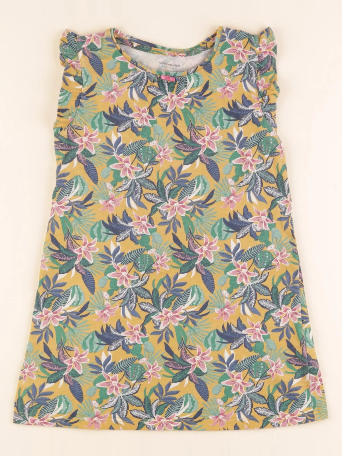 Vertbaudet - chemise de nuit coton multicolore - 5 ans