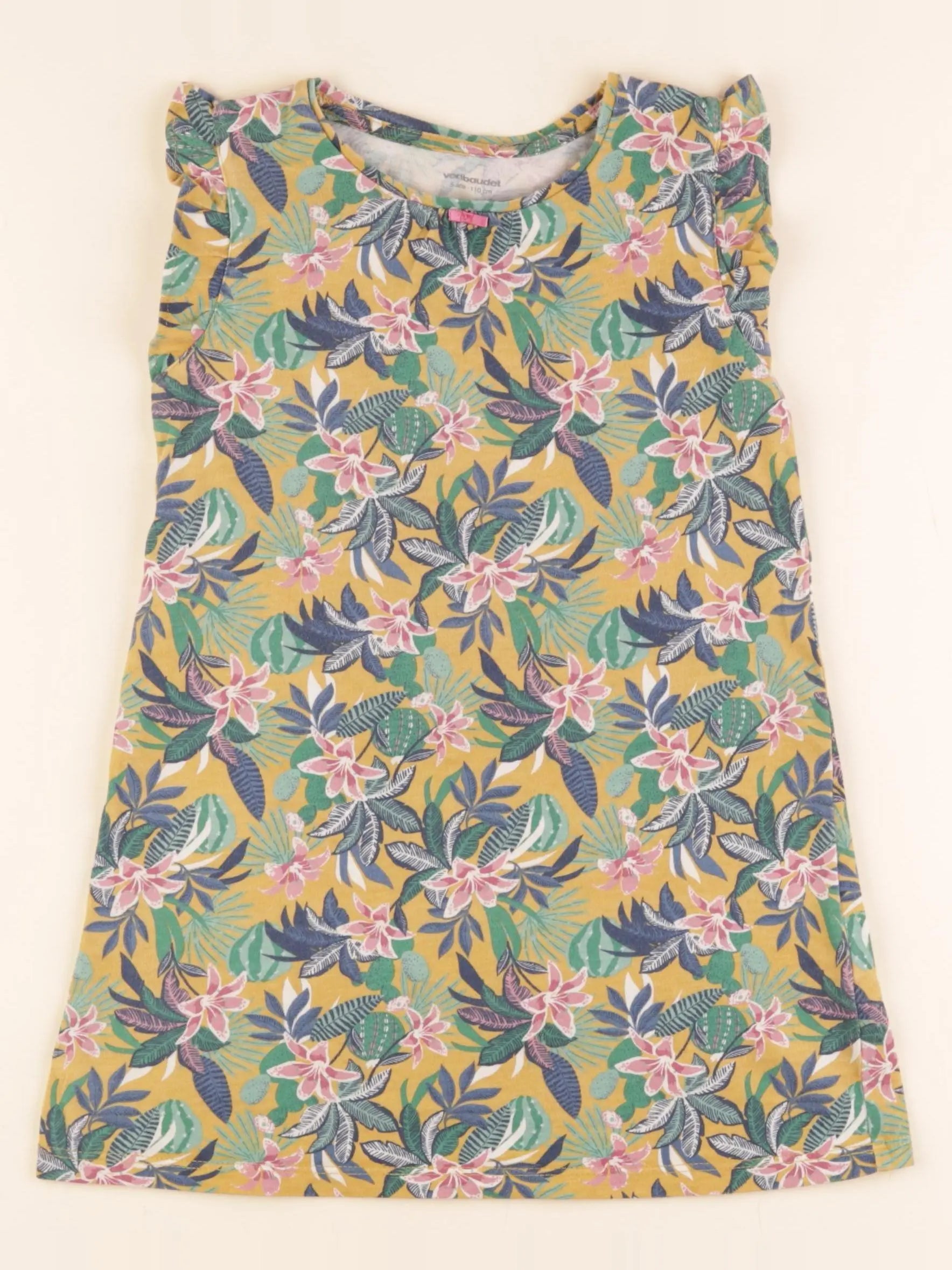Vertbaudet - chemise de nuit coton multicolore - 5 ans