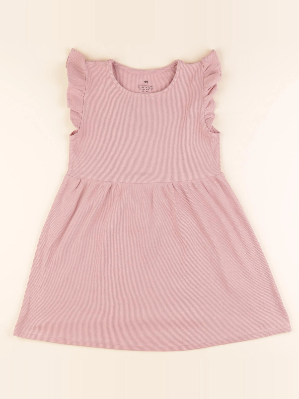 H&M - robe rose - 6/8 ans