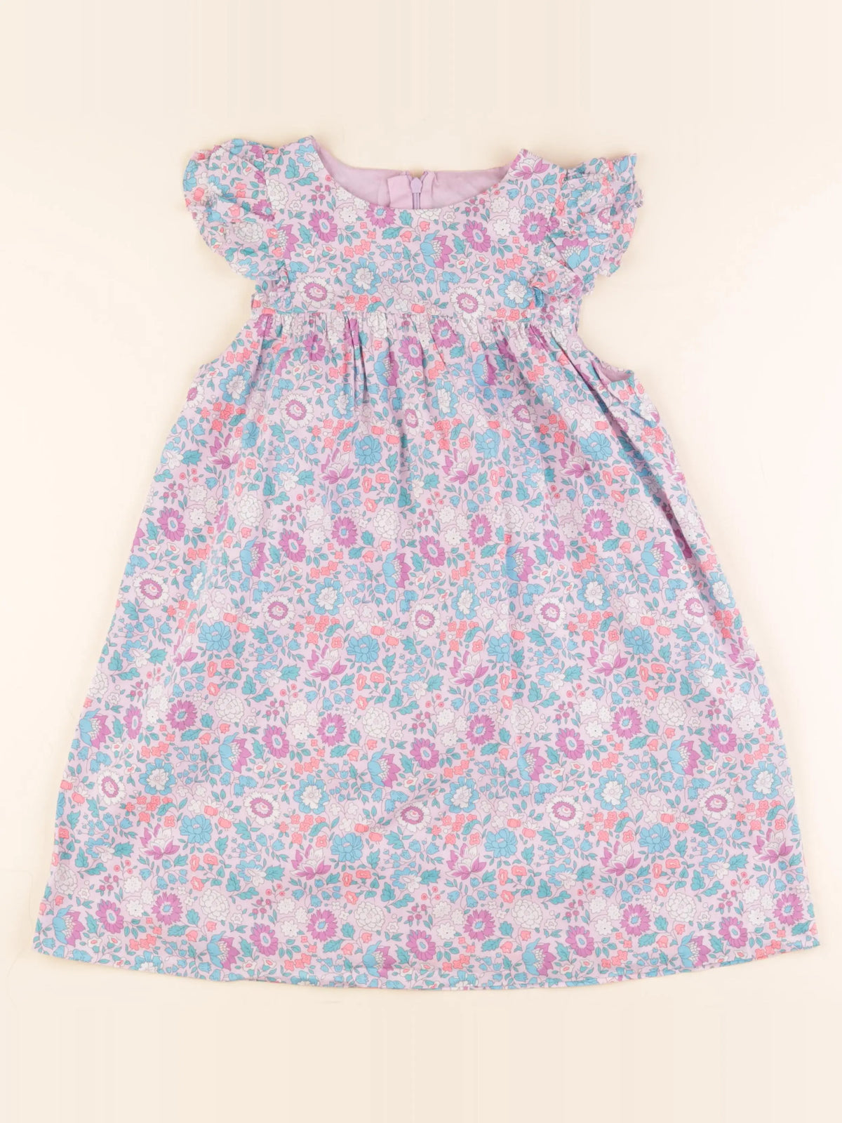 Jacadi - robe liberty rose - 8 ans