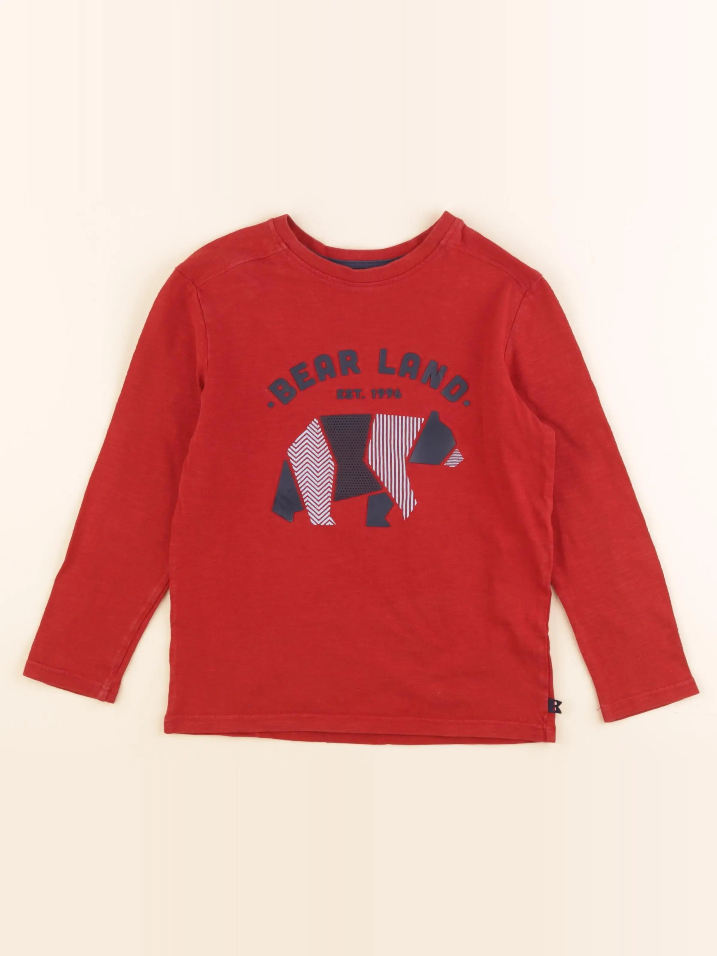 Okaidi - tee-shirt rouge - 6 ans