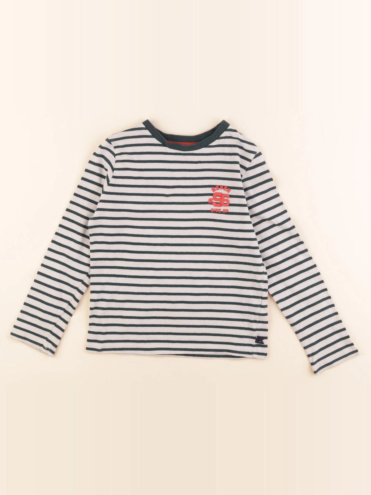 Okaidi - tee-shirt vert, beige - 6 ans