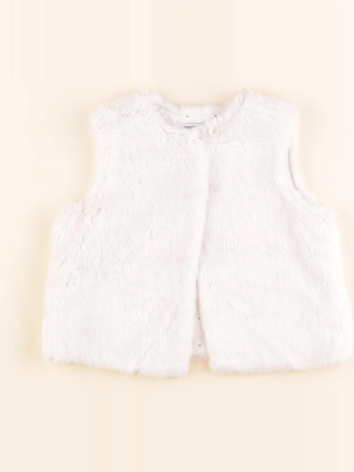Jacadi - gilet blanc - 3 ans