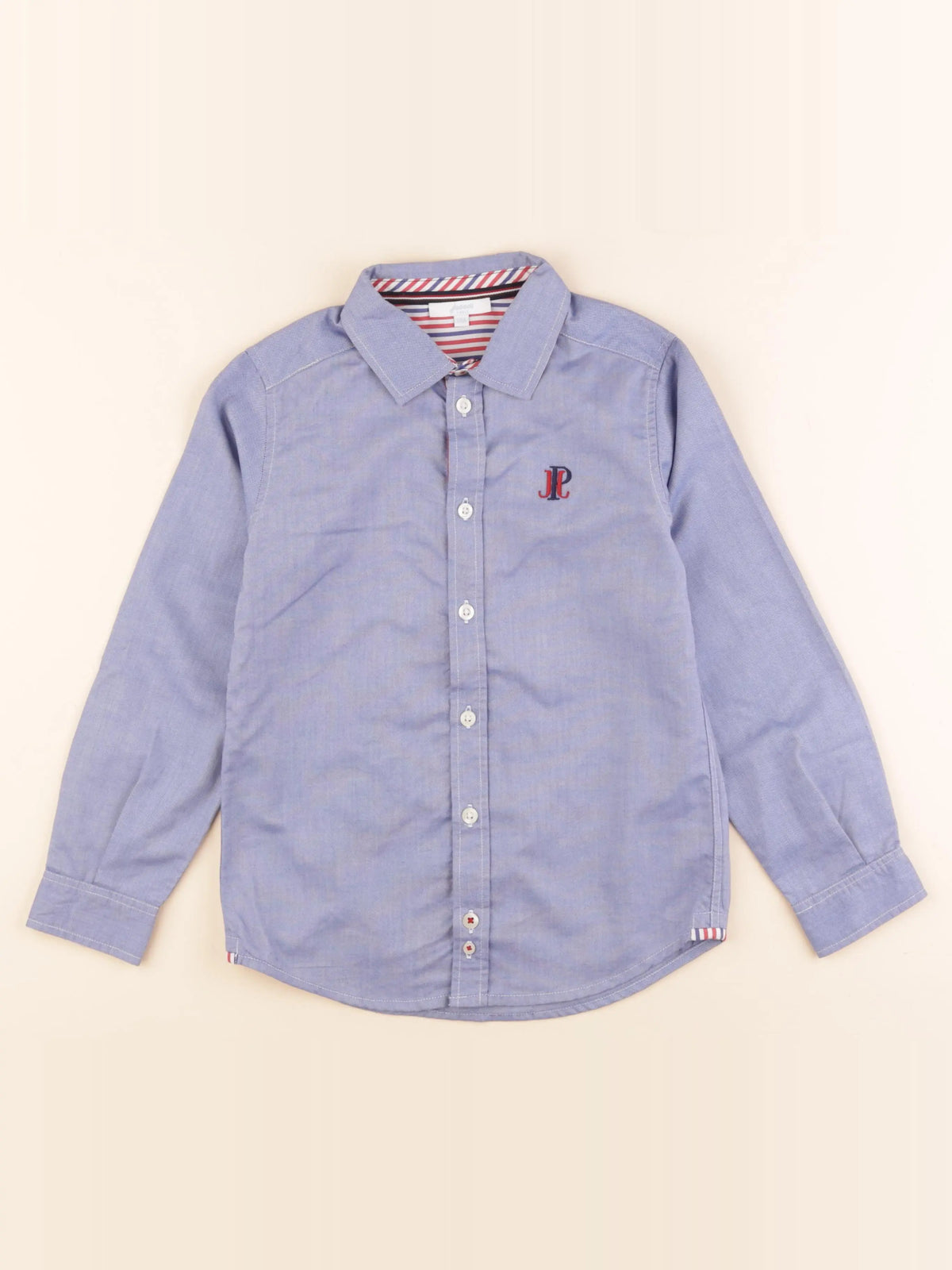 Jacadi - chemise bleu - 8 ans