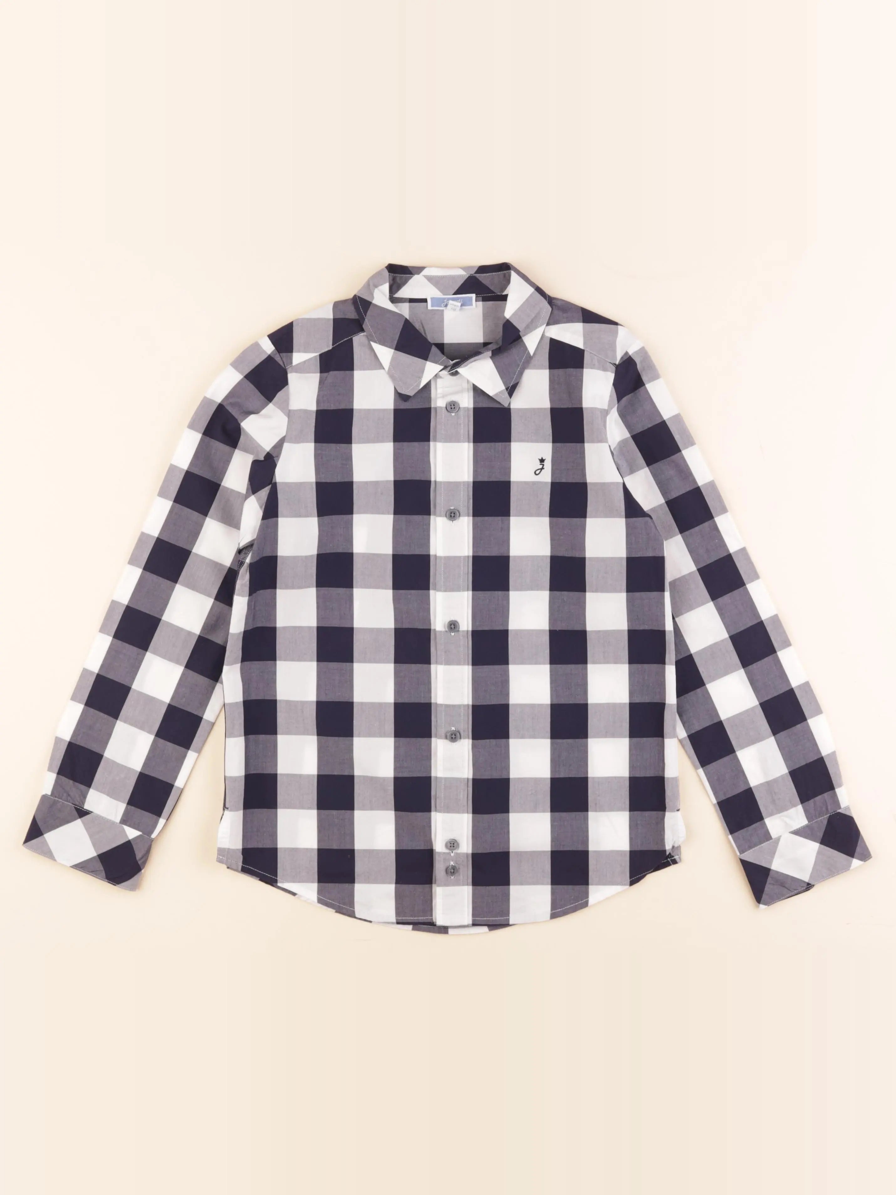 Jacadi - chemise bleu - 8 ans