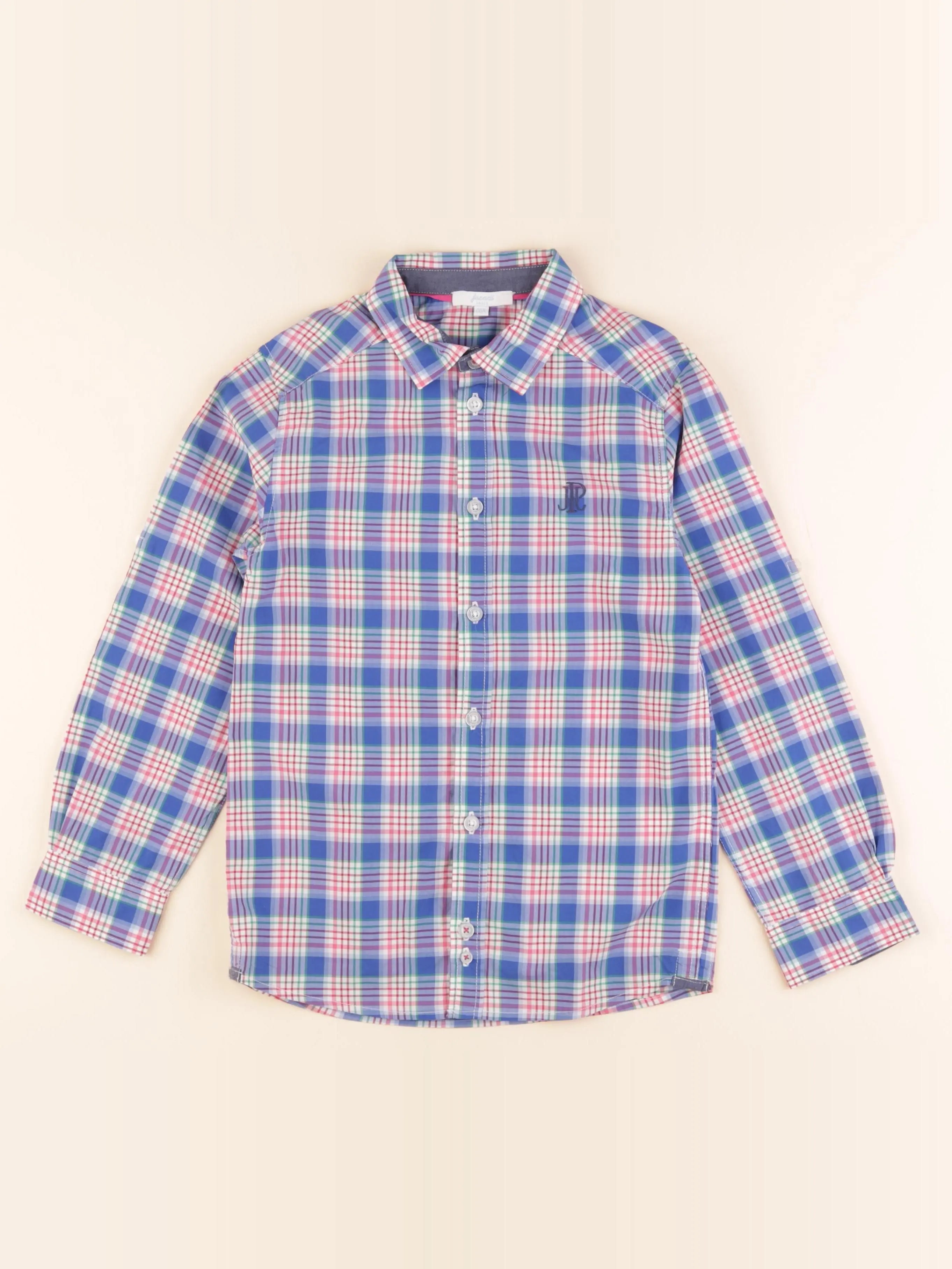 Jacadi - chemise bleu - 8 ans