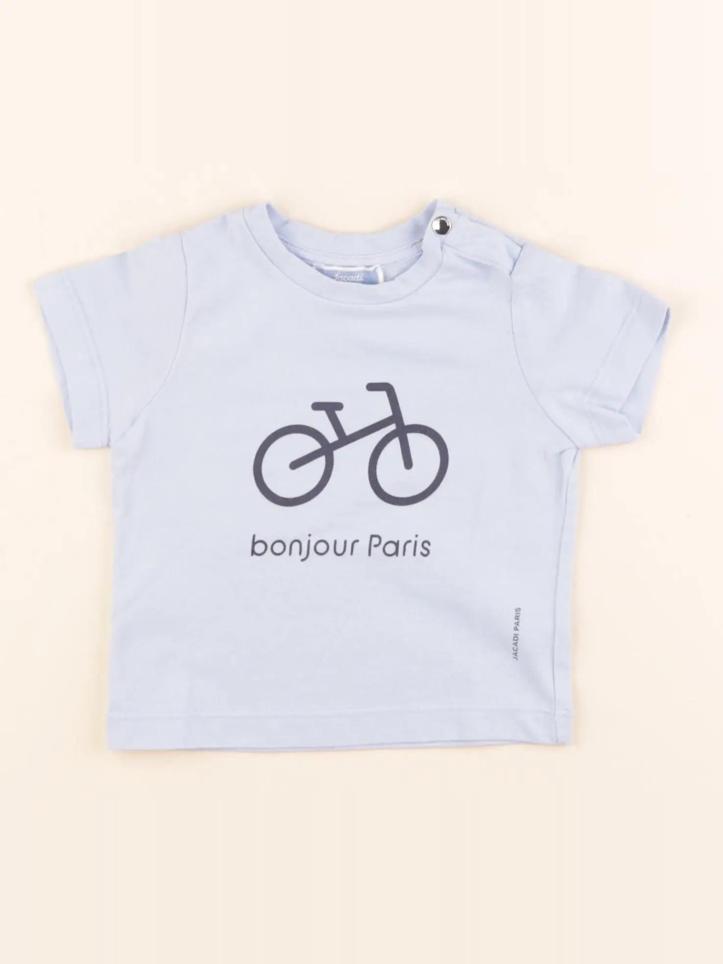 Jacadi - tee-shirt bleu - 6 mois