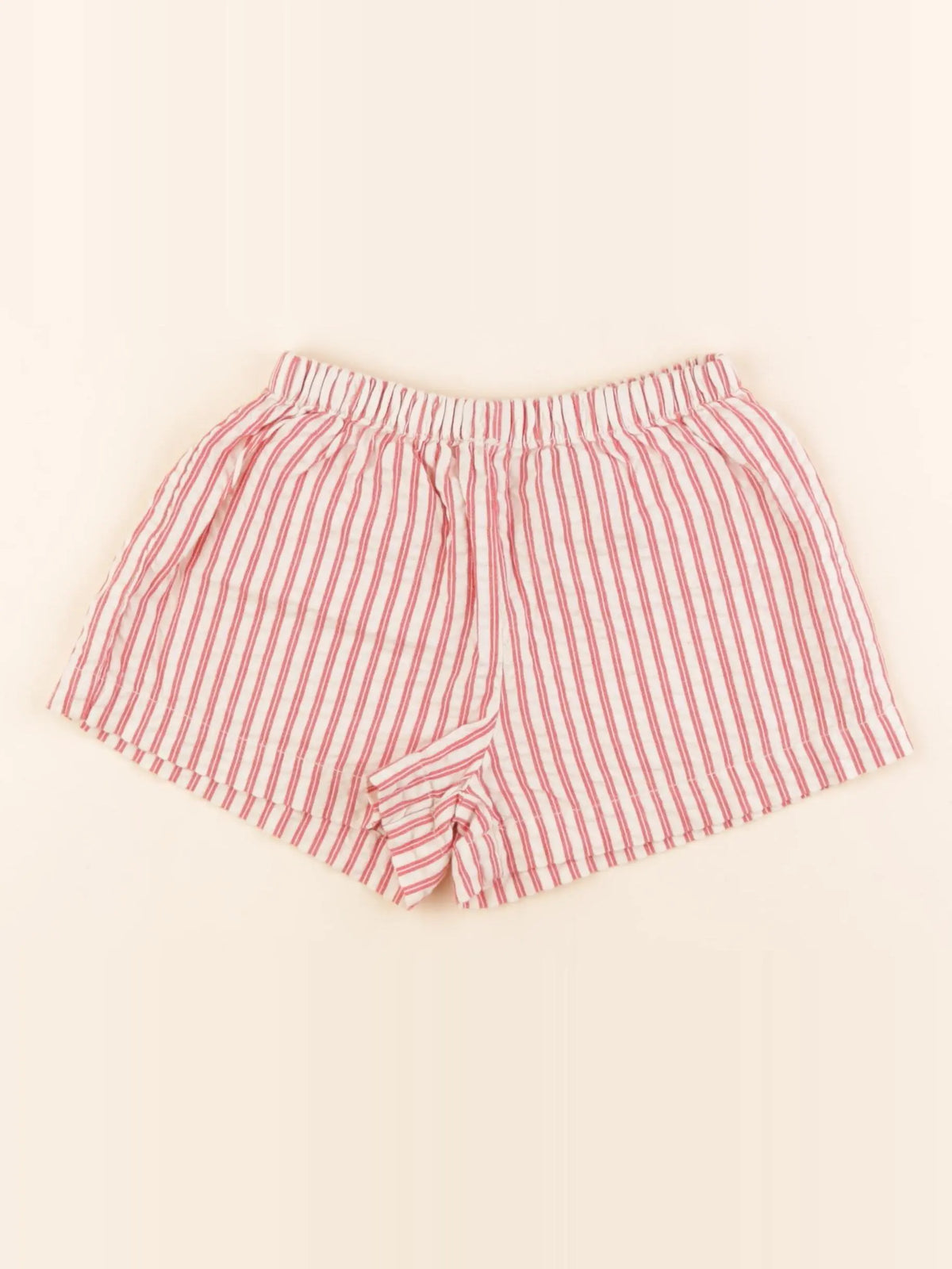 H&M - short rouge - 2/3 ans