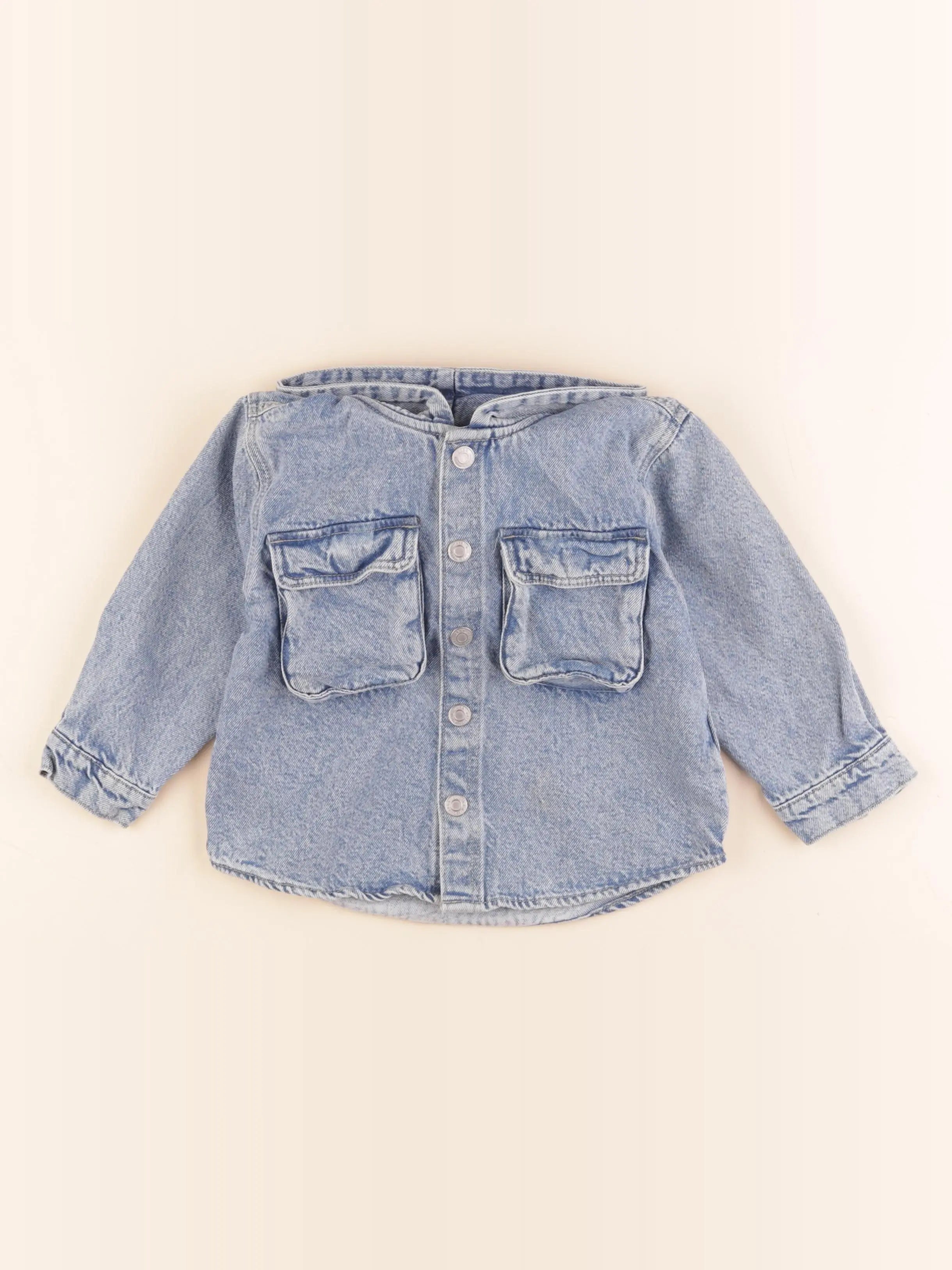 Zara - chemise bleu - 18/24 mois