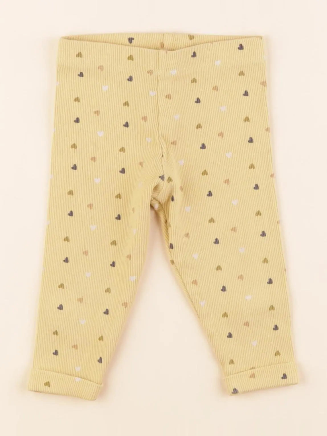 Tape à l'oeil - legging jaune - 9 mois