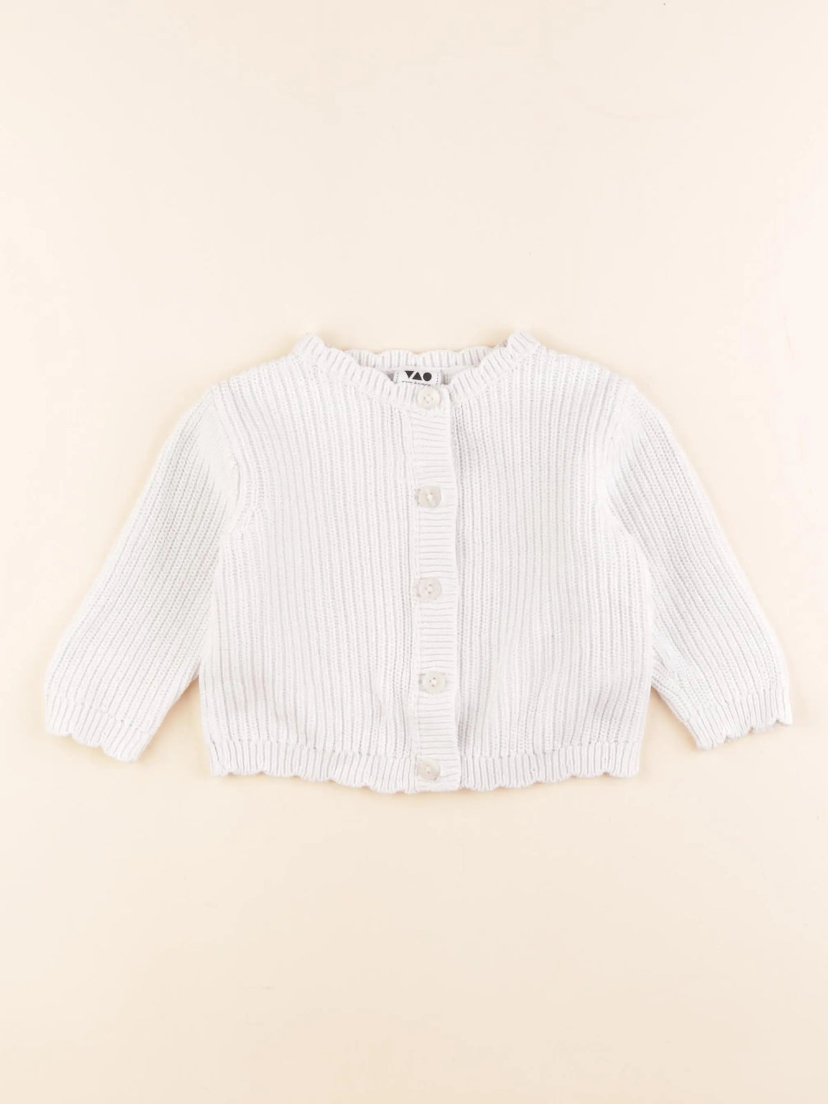 Tape à l'oeil - gilet beige - 18 mois