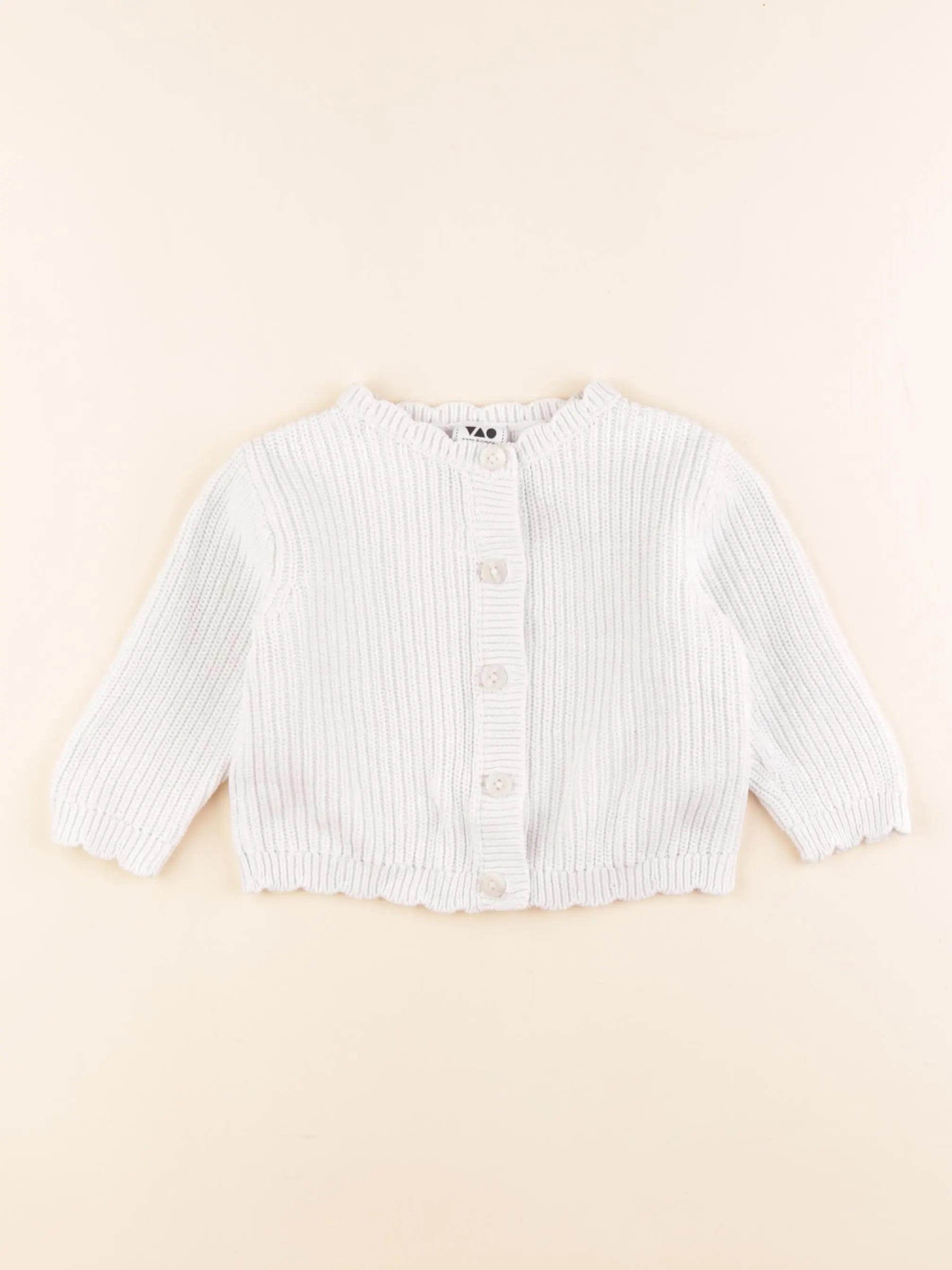 Tape à l'oeil - gilet beige - 18 mois