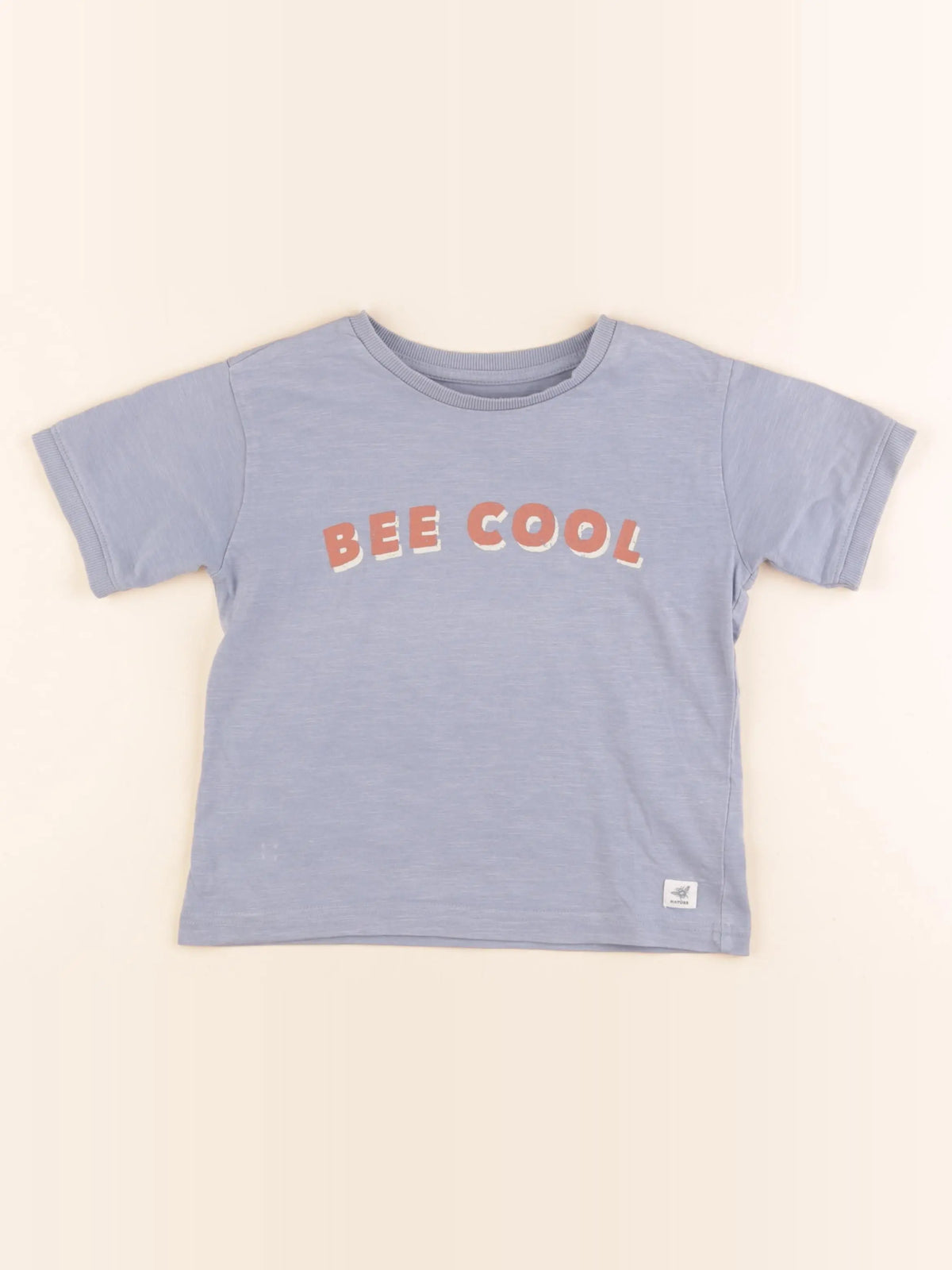 Vertbaudet - tee-shirt bleu - 5 ans