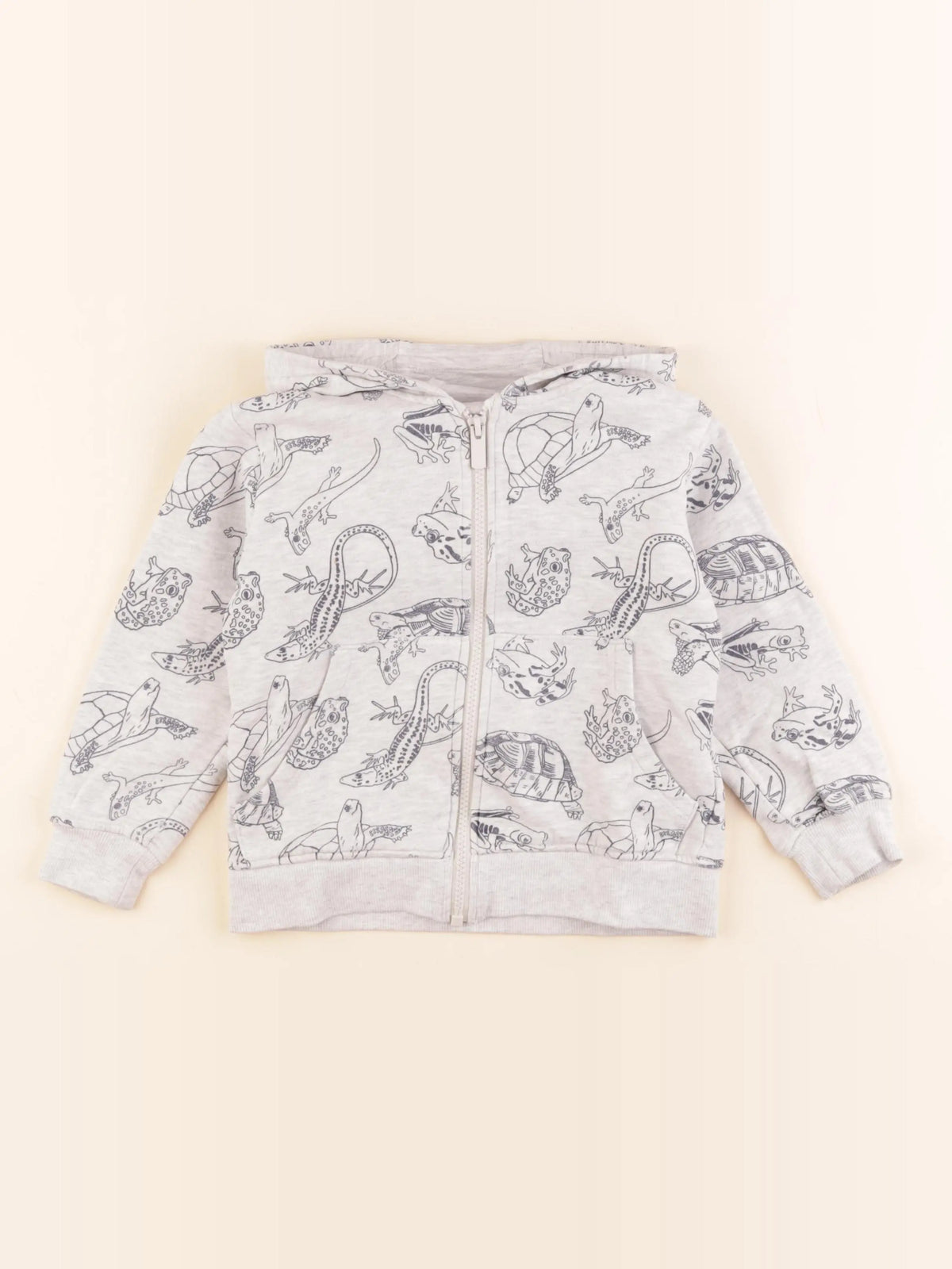 Vertbaudet - sweat gris - 5 ans