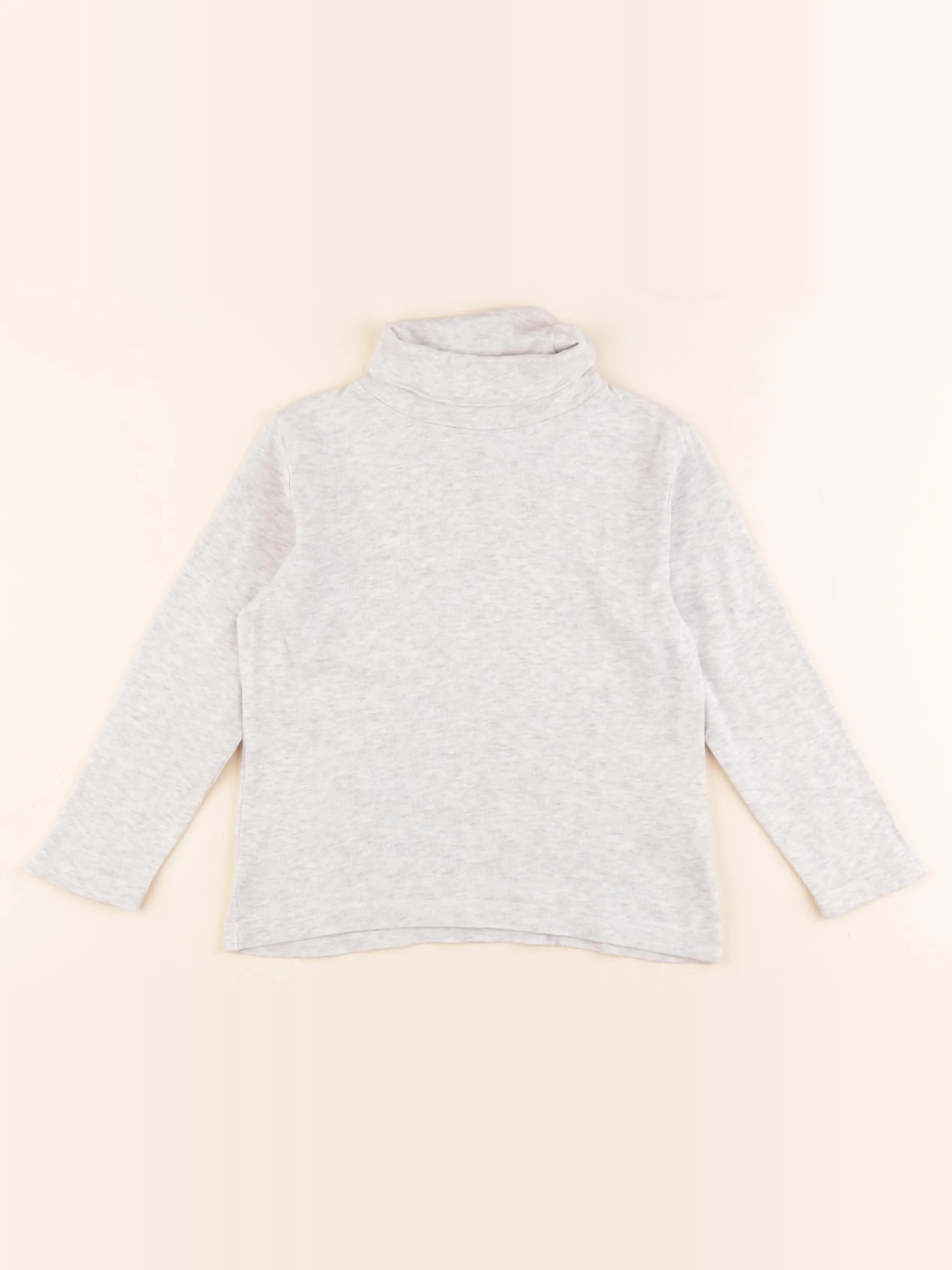 Vertbaudet - sous-pull gris - 5 ans