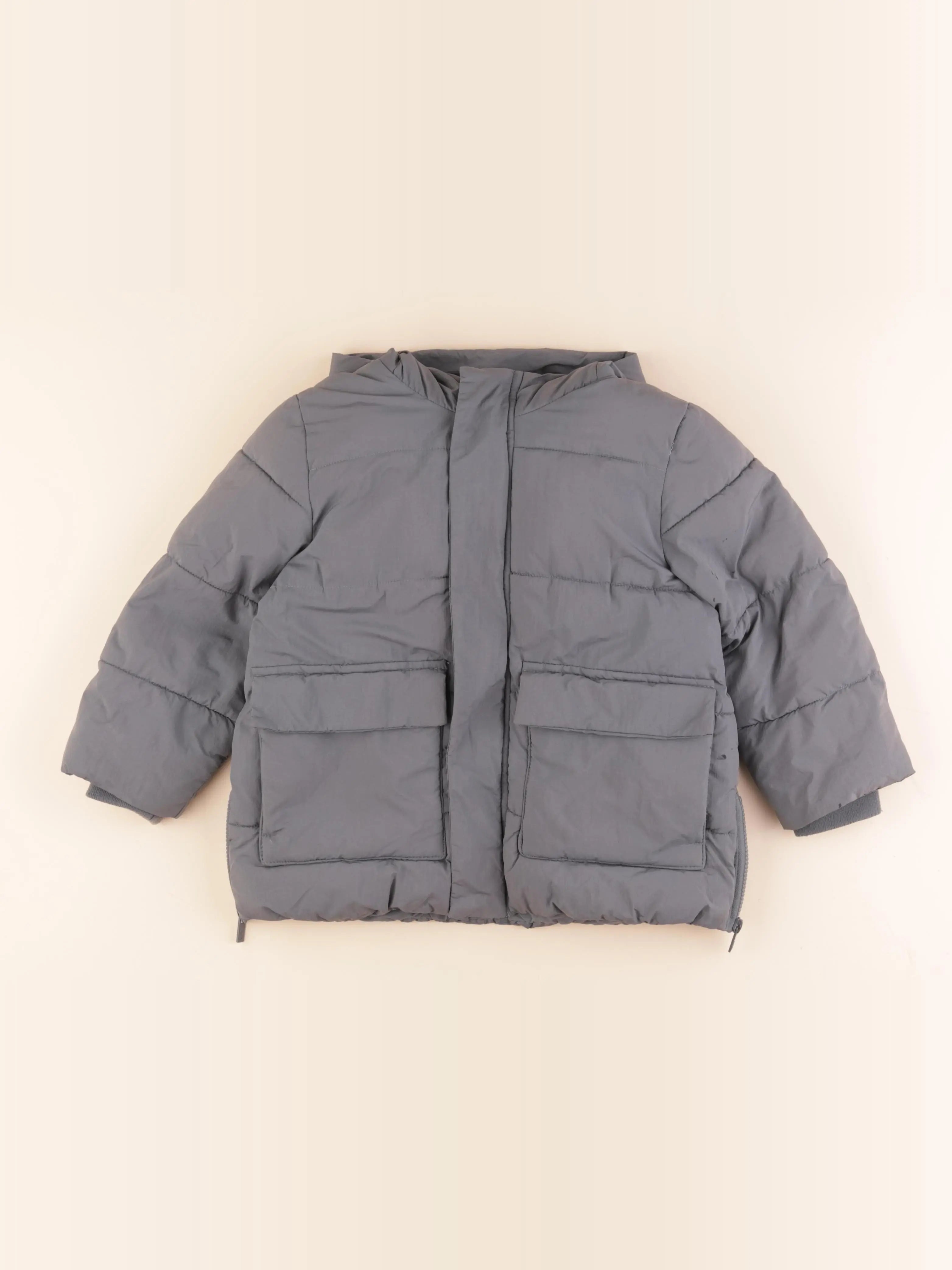 Vertbaudet - doudoune vert - 5 ans