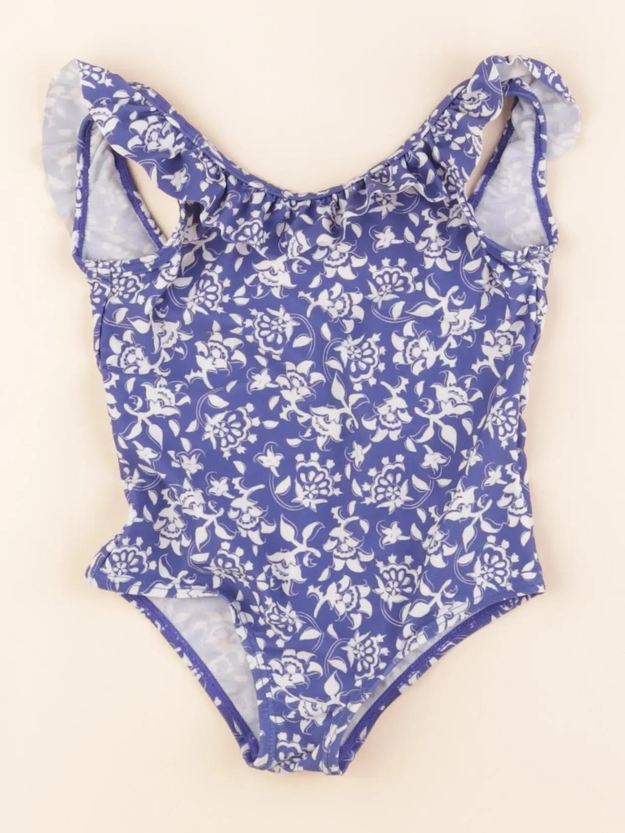 Vertbaudet - maillot de bain bleu - 2 ans