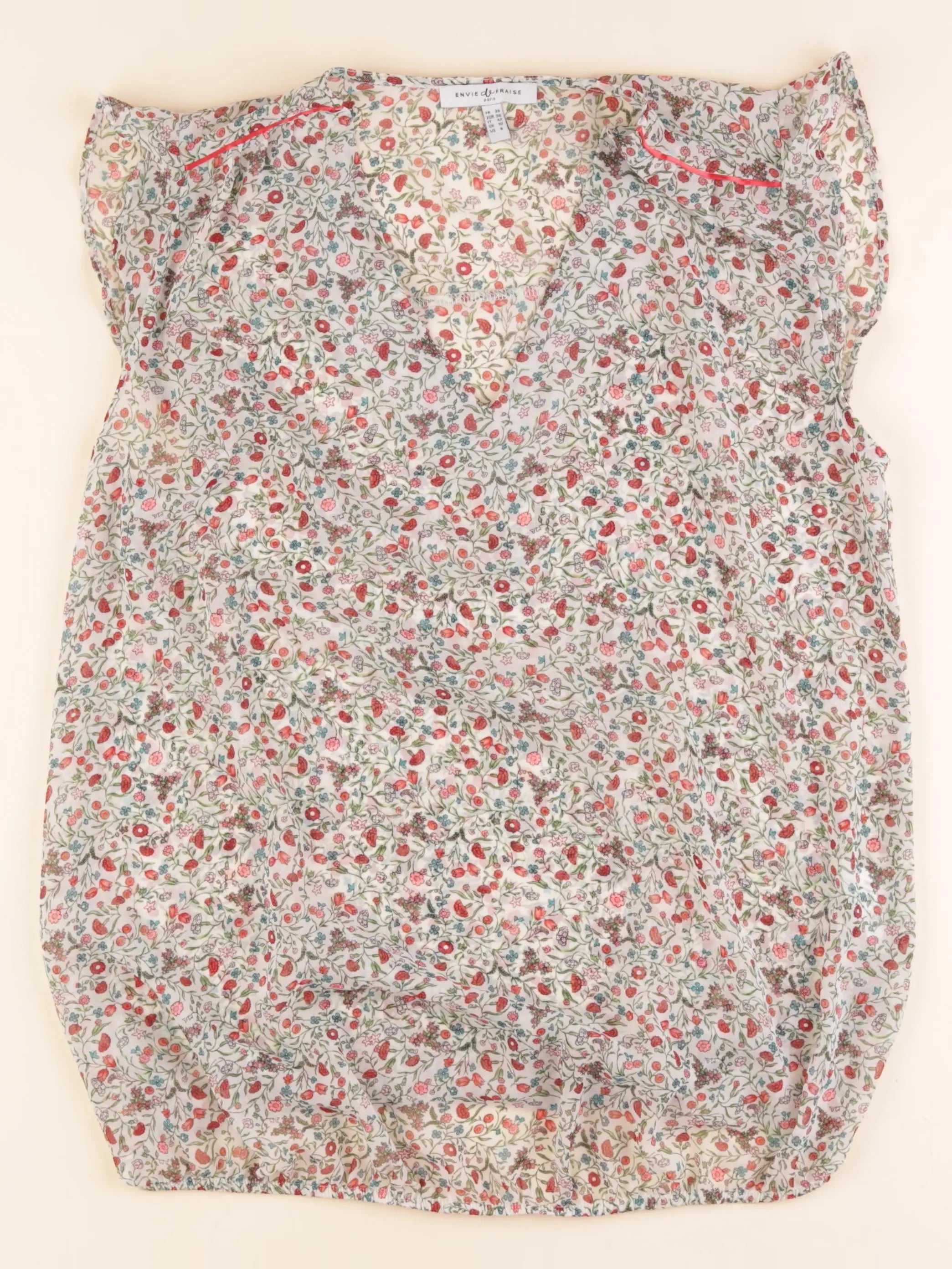 Envie de fraise - blouse grossesse multicolore - 38