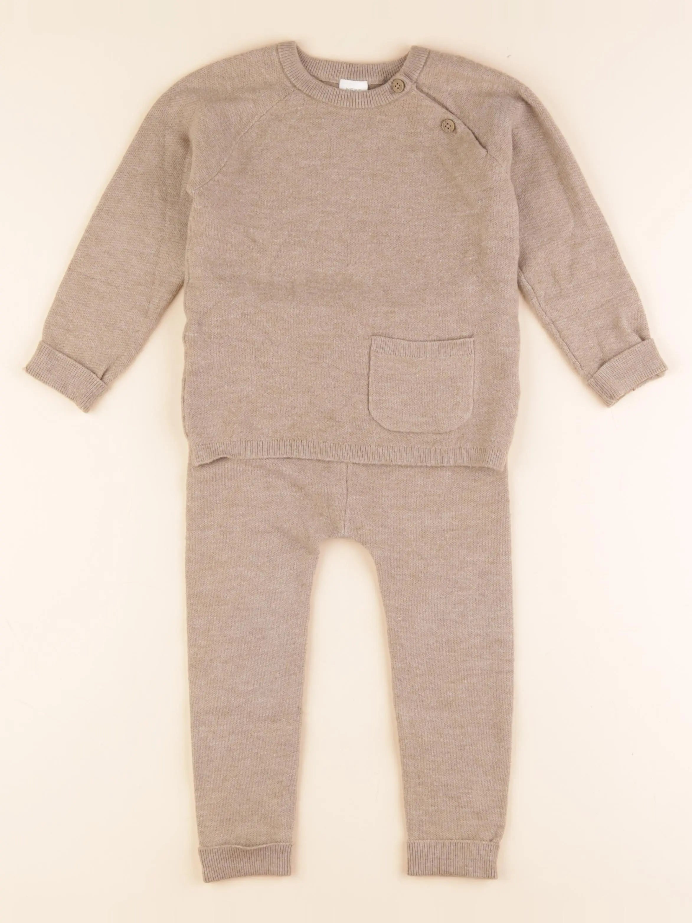 Next - ensemble beige - 18/24 mois