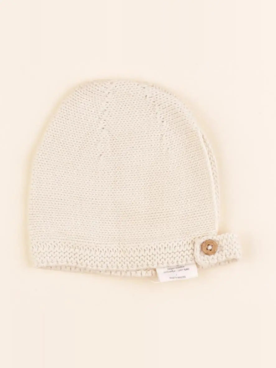 Lililotte - bonnet beige - 3/6 mois