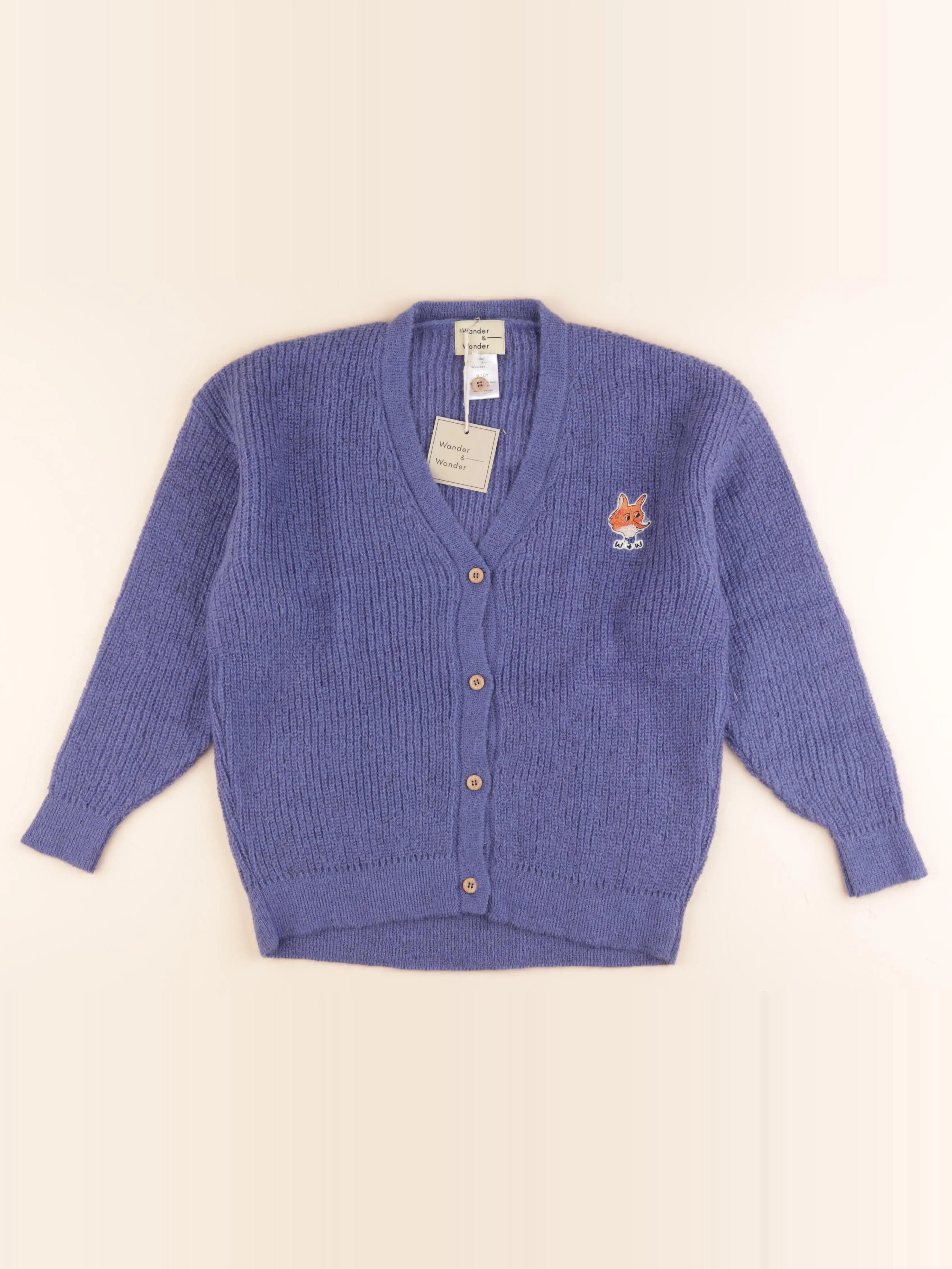 Wander & Wonder - gilet bleu - 9/10 ans