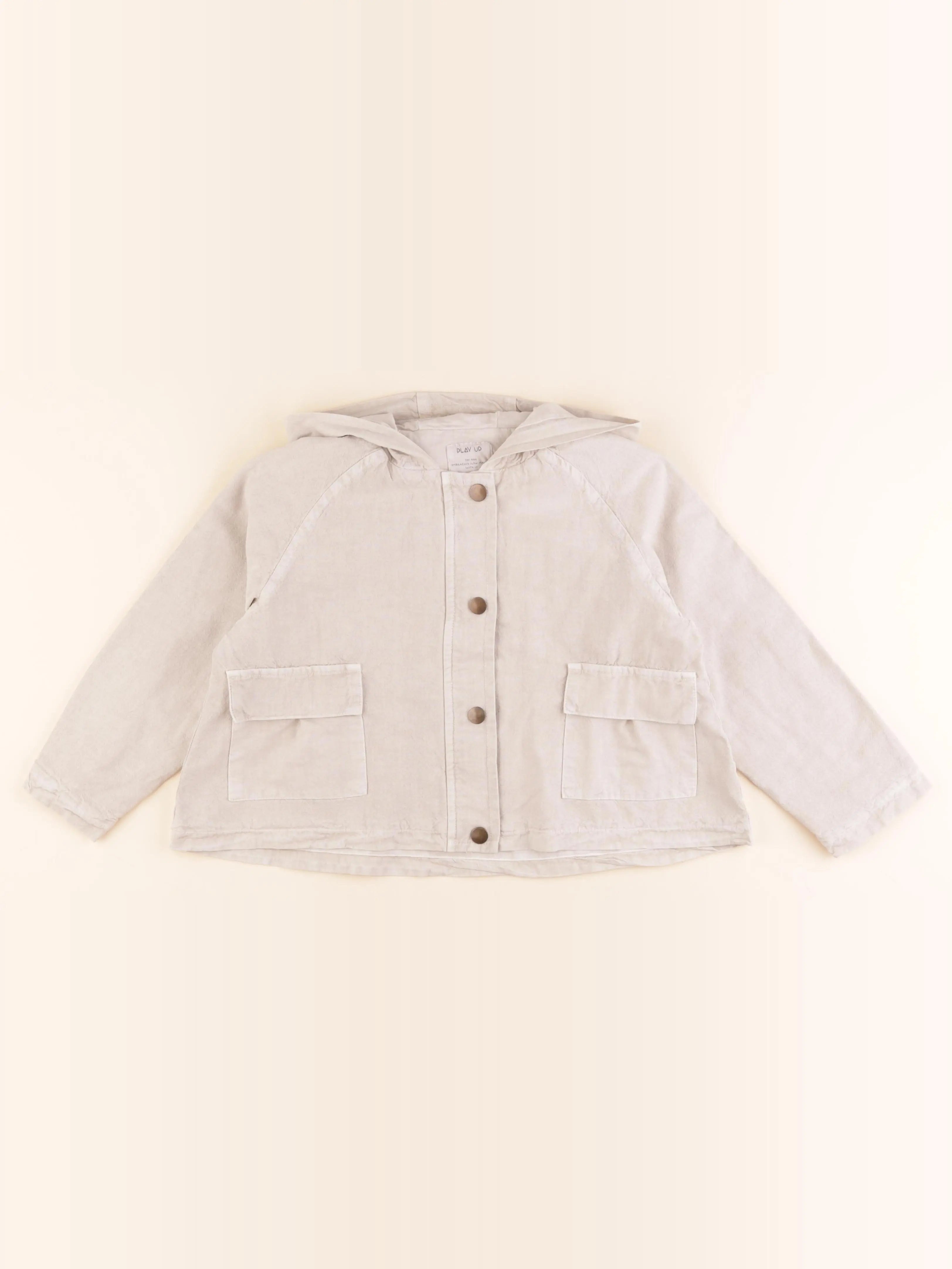 Play Up - veste beige - 6 ans