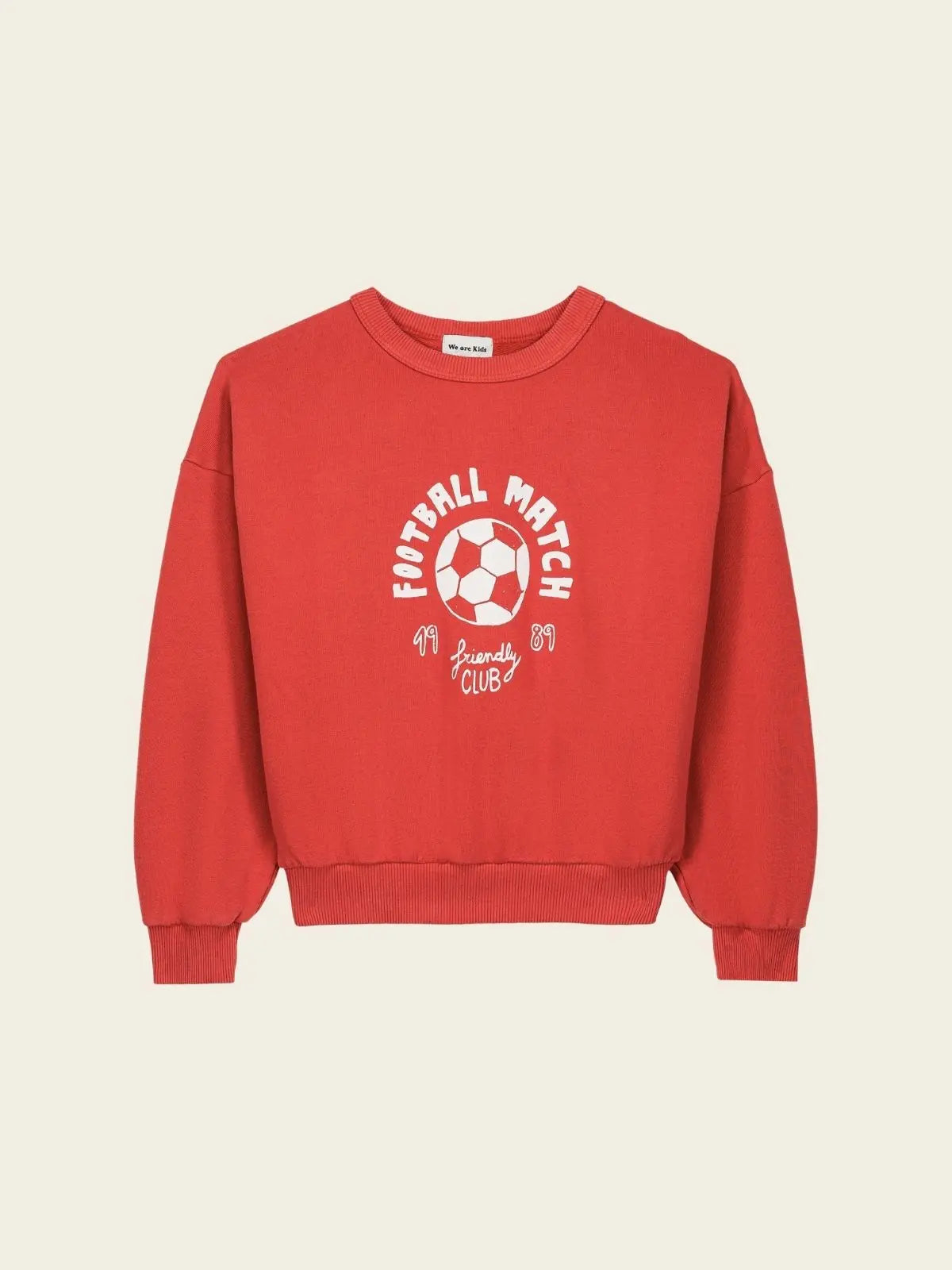 Sweat football rouge