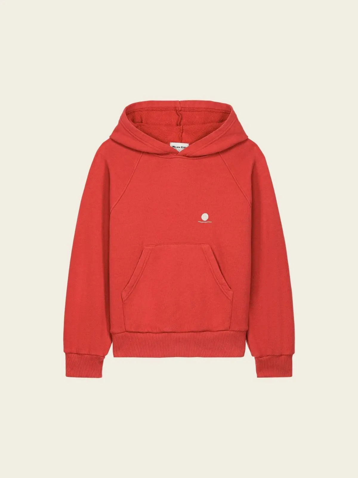 Sweat capuche ali rouge