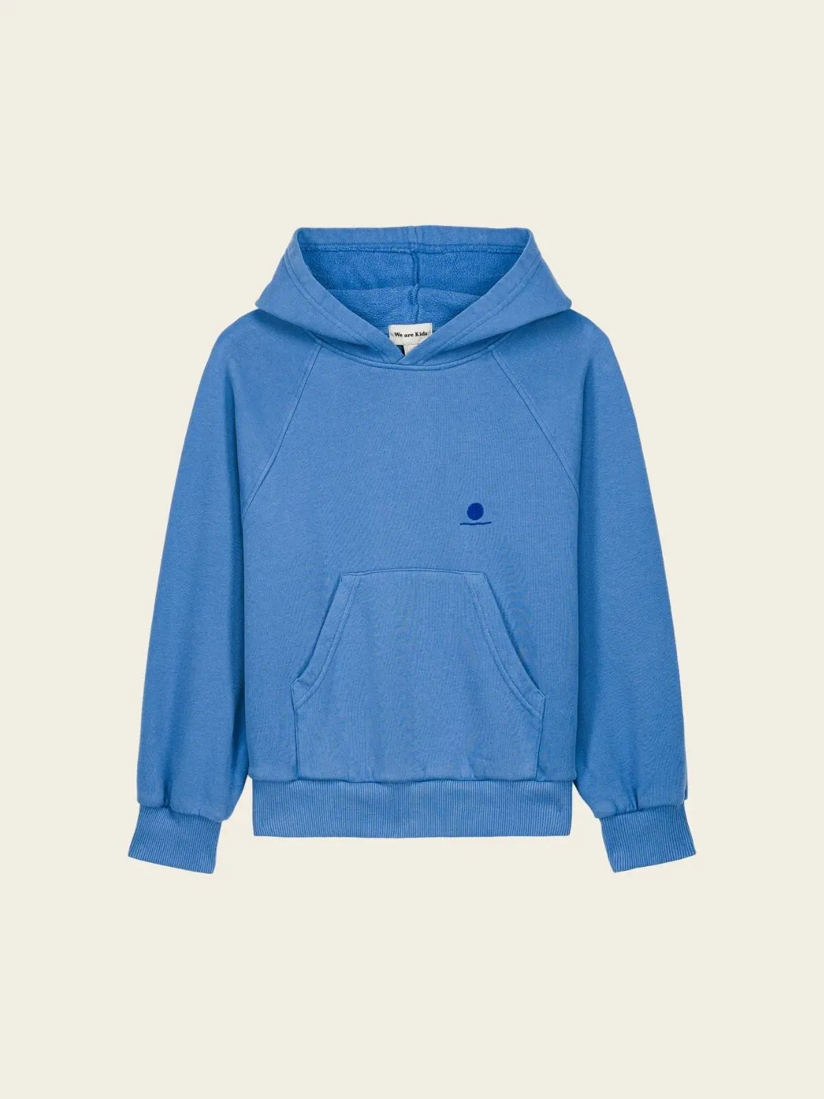 Sweat capuche ali bleu clair
