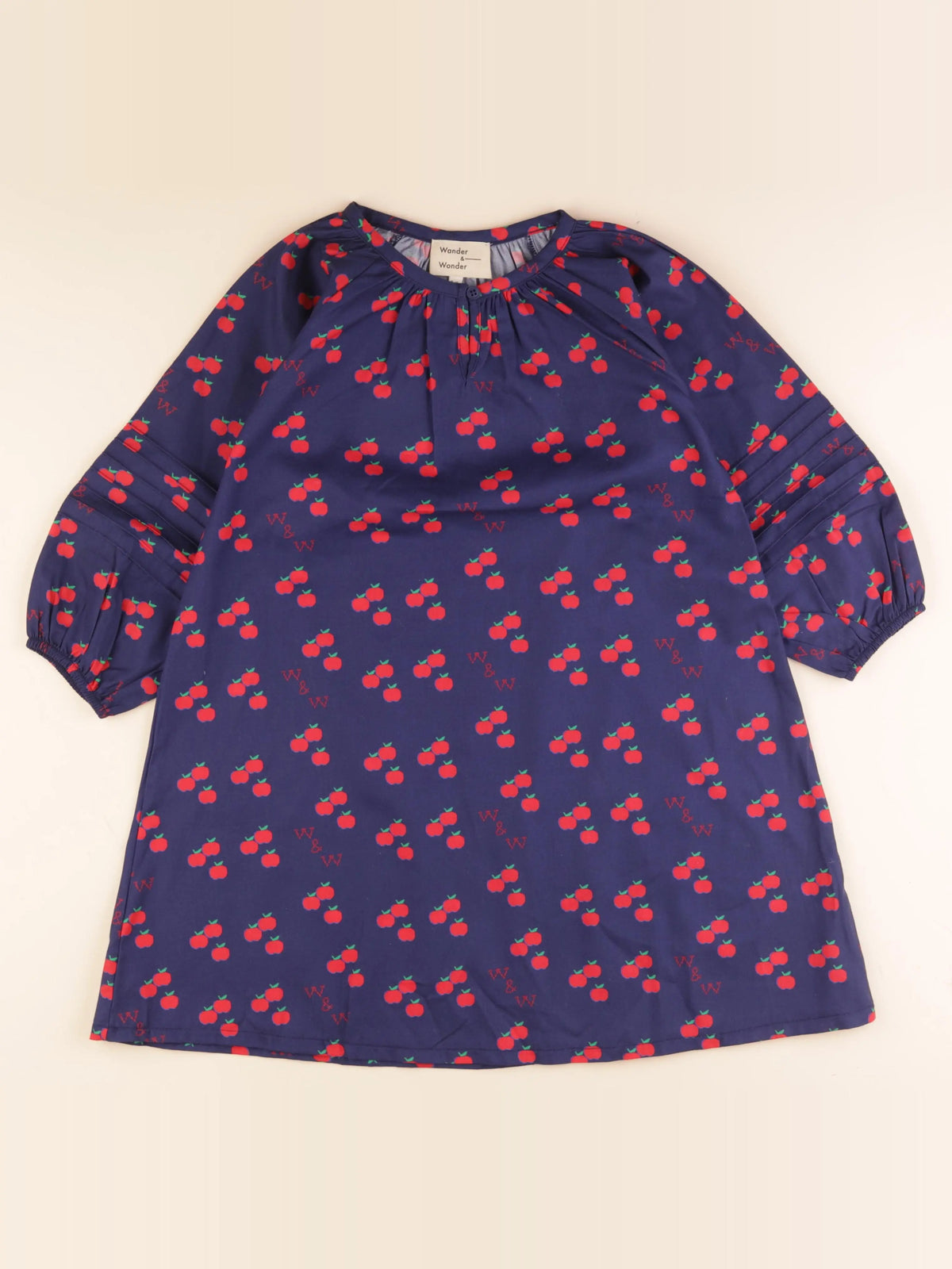 Robe bleu, rouge