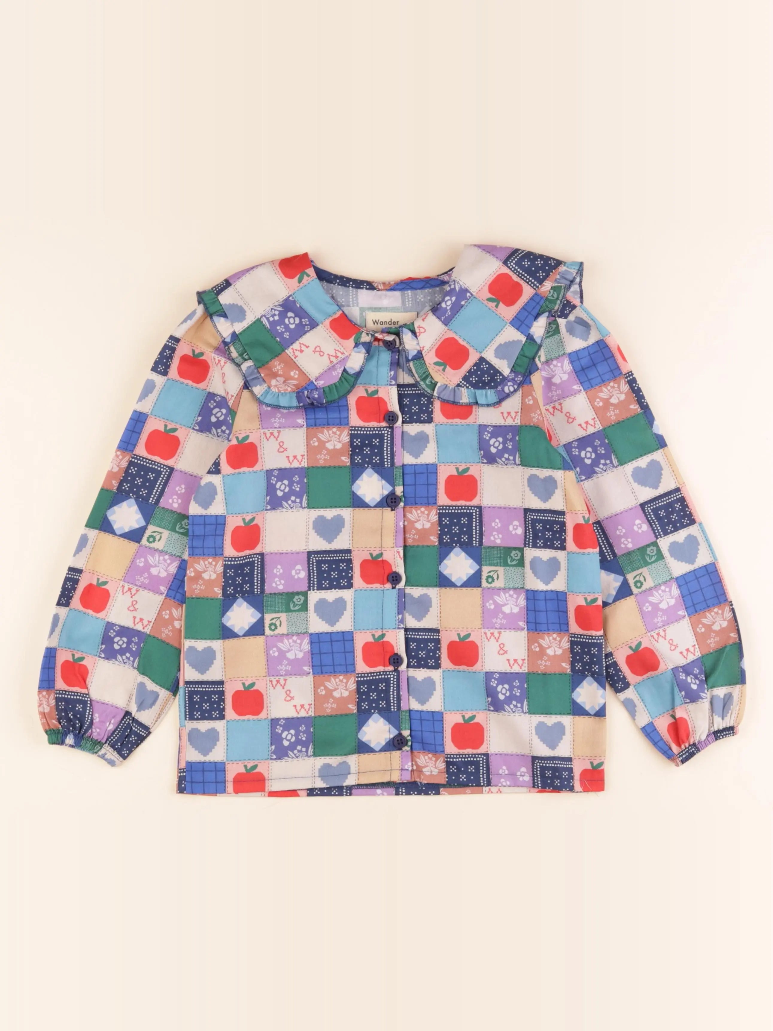 Blouse multicolore
