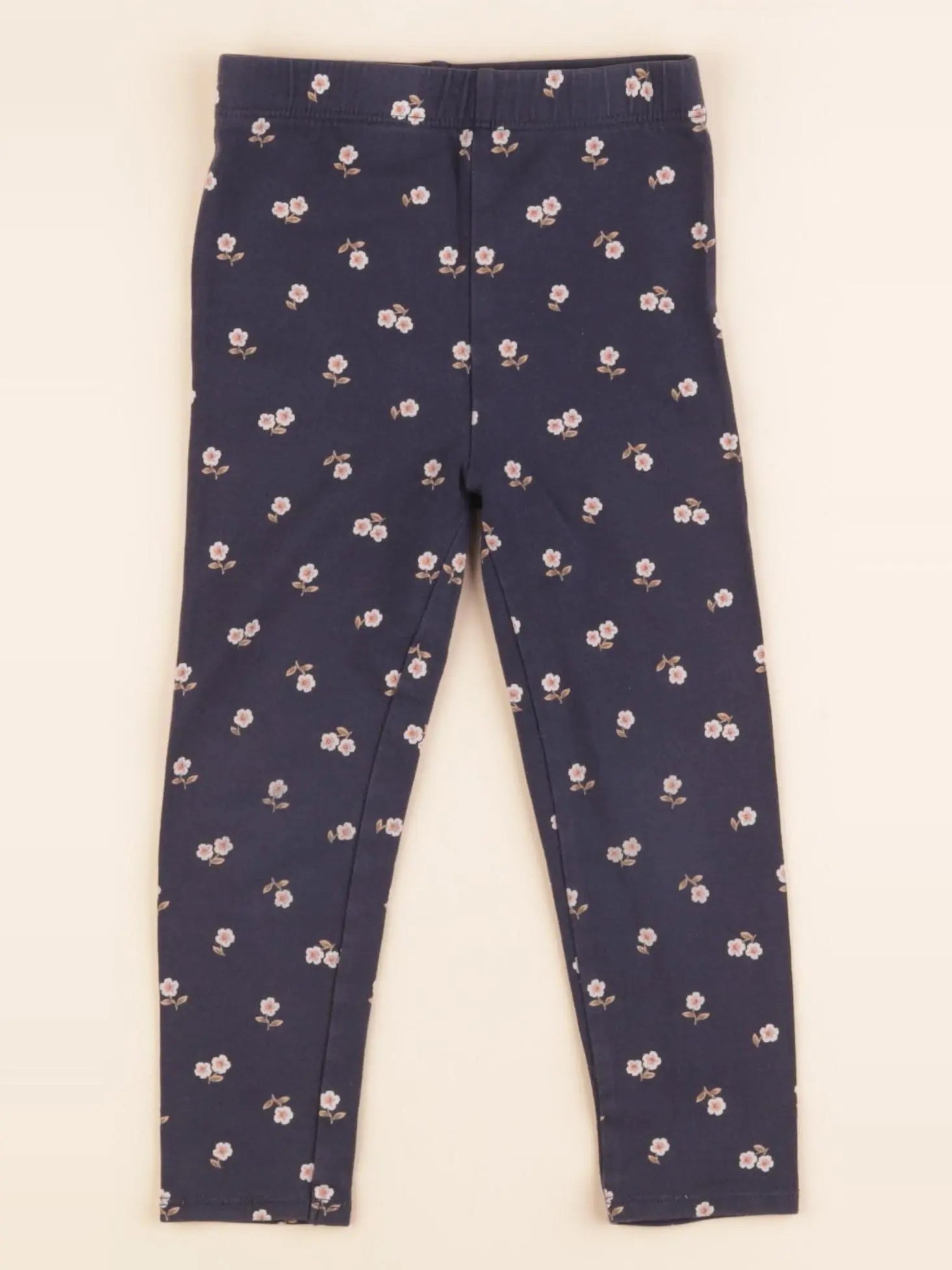 Vertbaudet - legging bleu - 3 ans