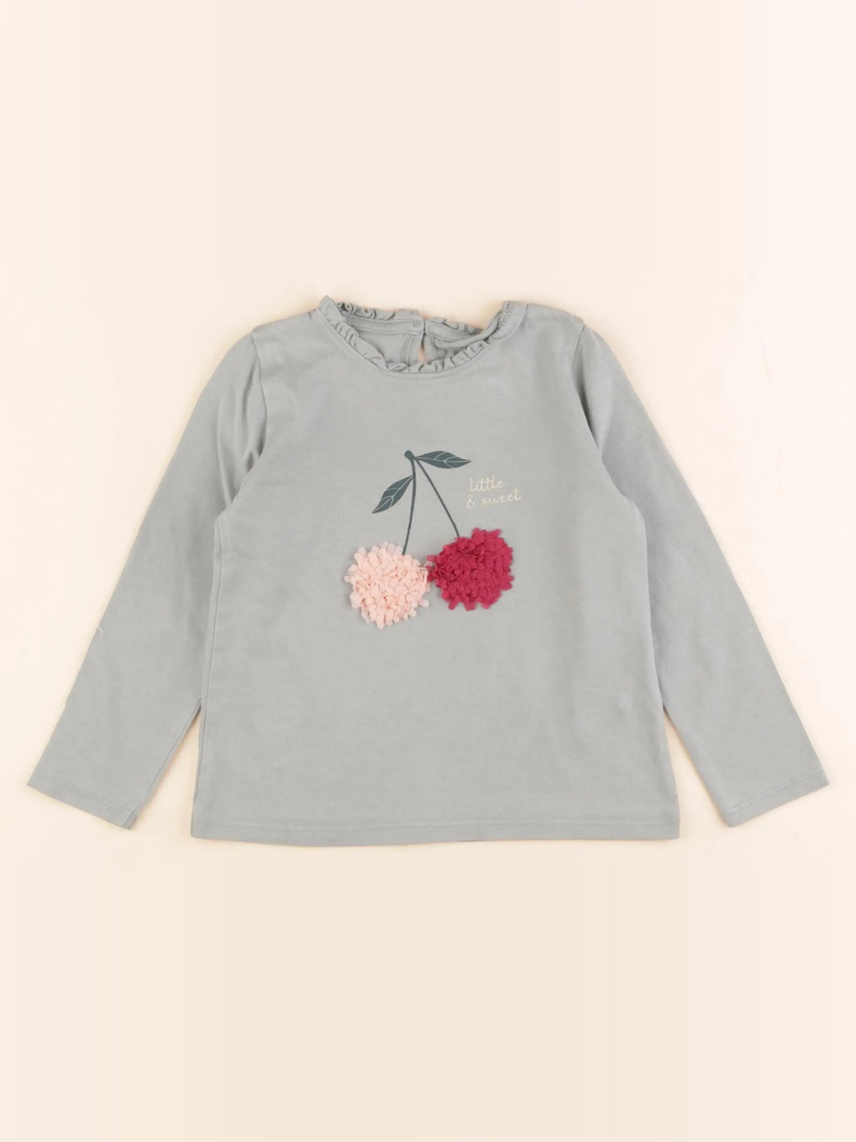 Vertbaudet - tee-shirt vert - 3 ans