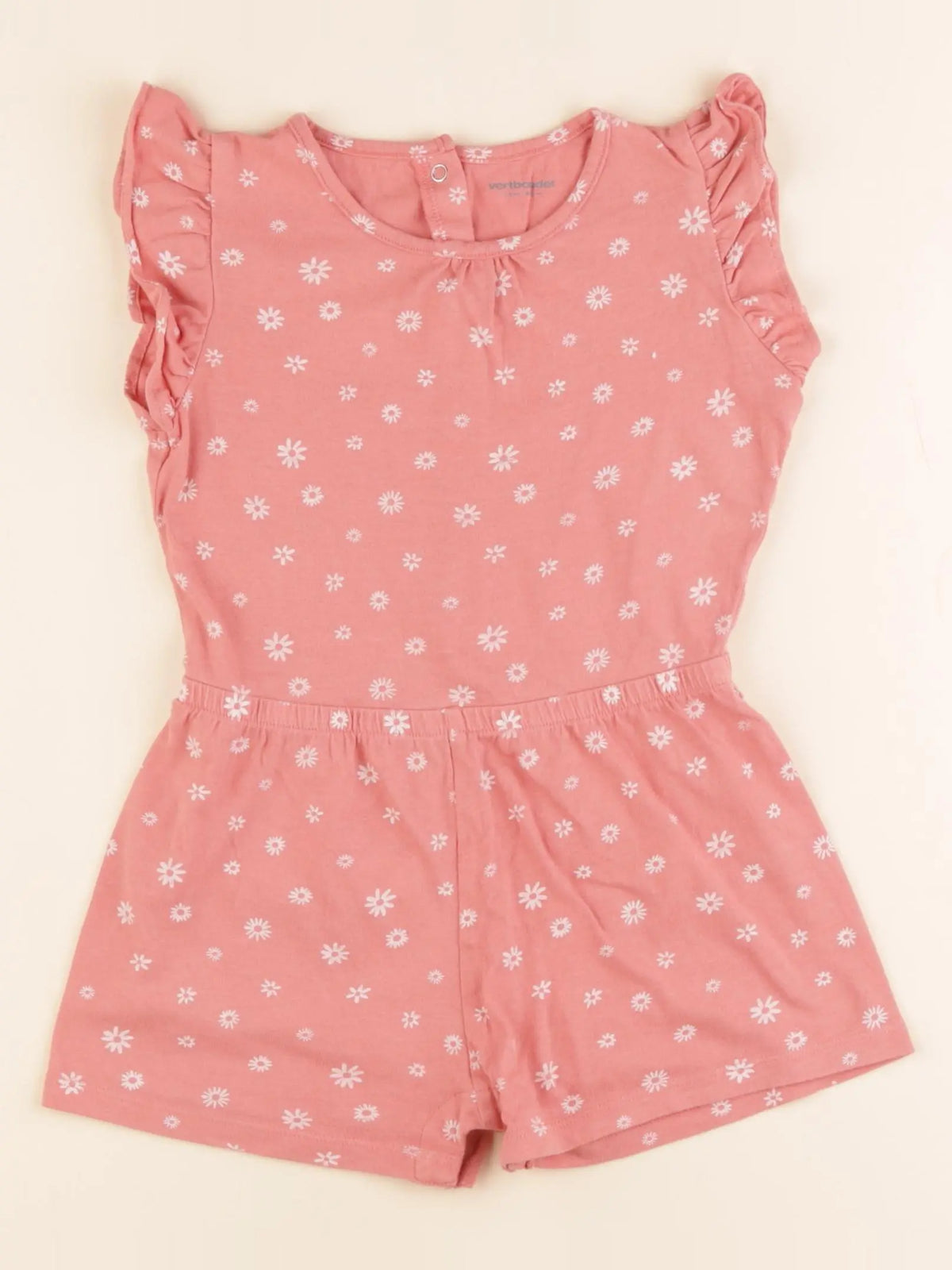 Vertbaudet - combinaison rose - 2 ans