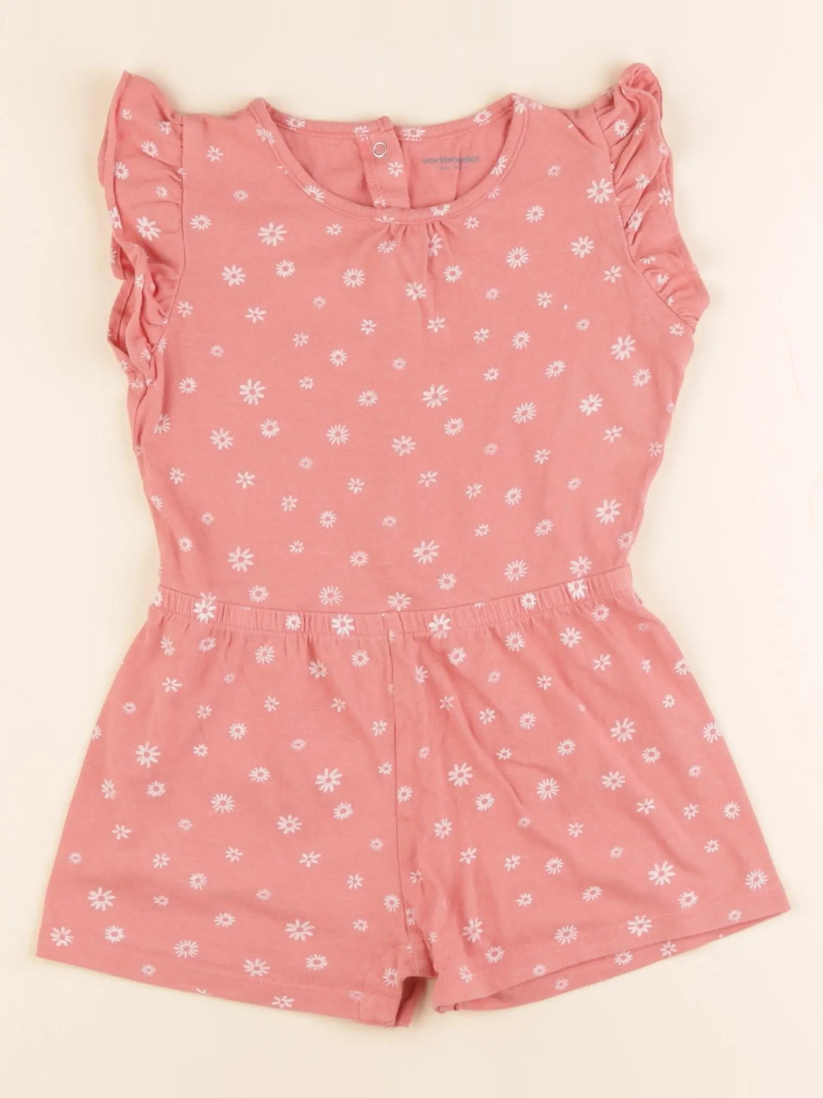 Vertbaudet - combinaison rose - 2 ans