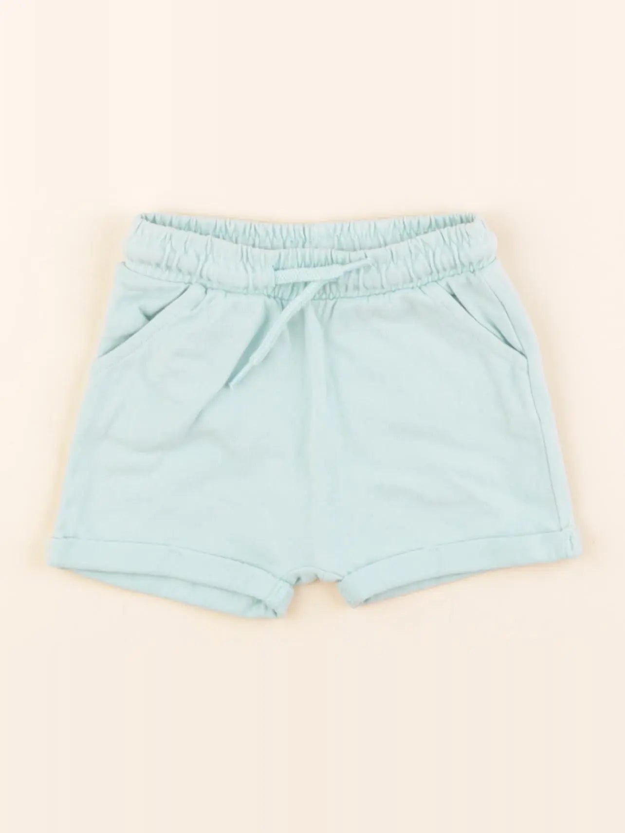 Vertbaudet - short bleu - 6 mois