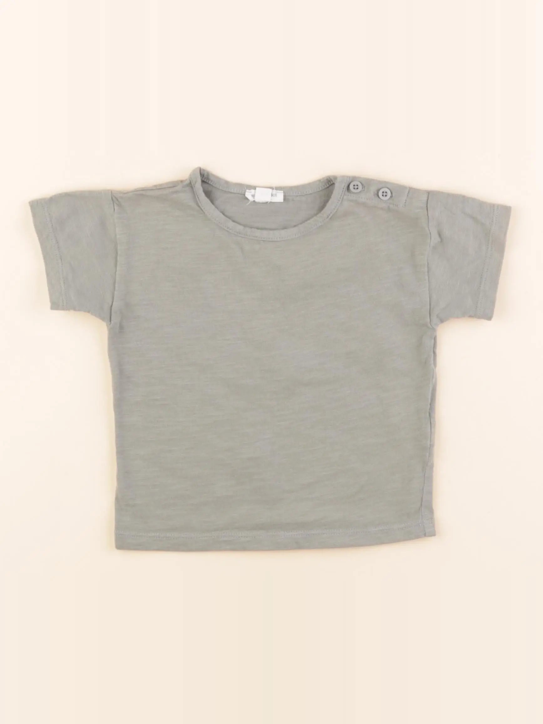 Vertbaudet - tee-shirt vert - 18 mois