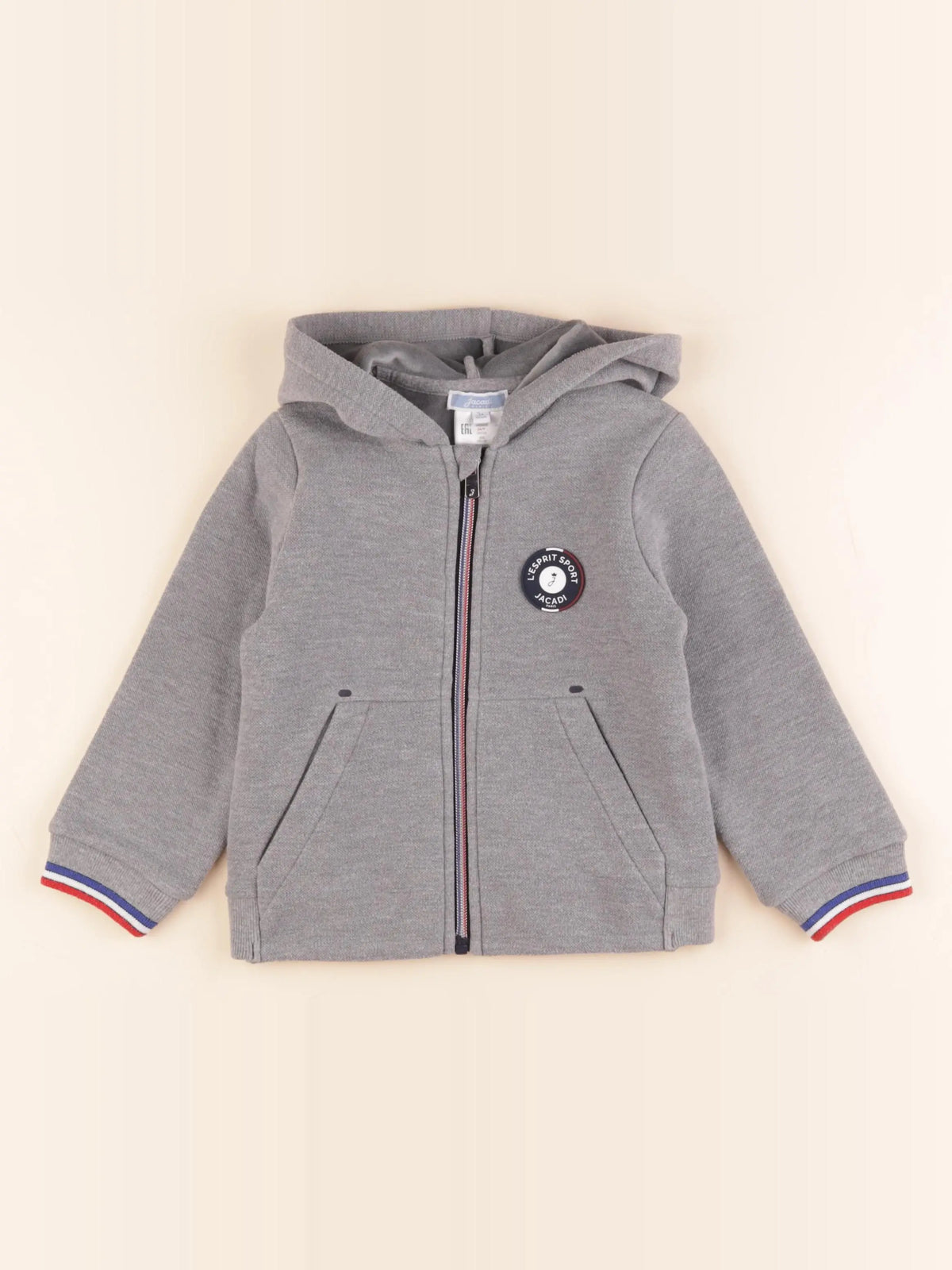 Jacadi - sweat gris - 3 ans
