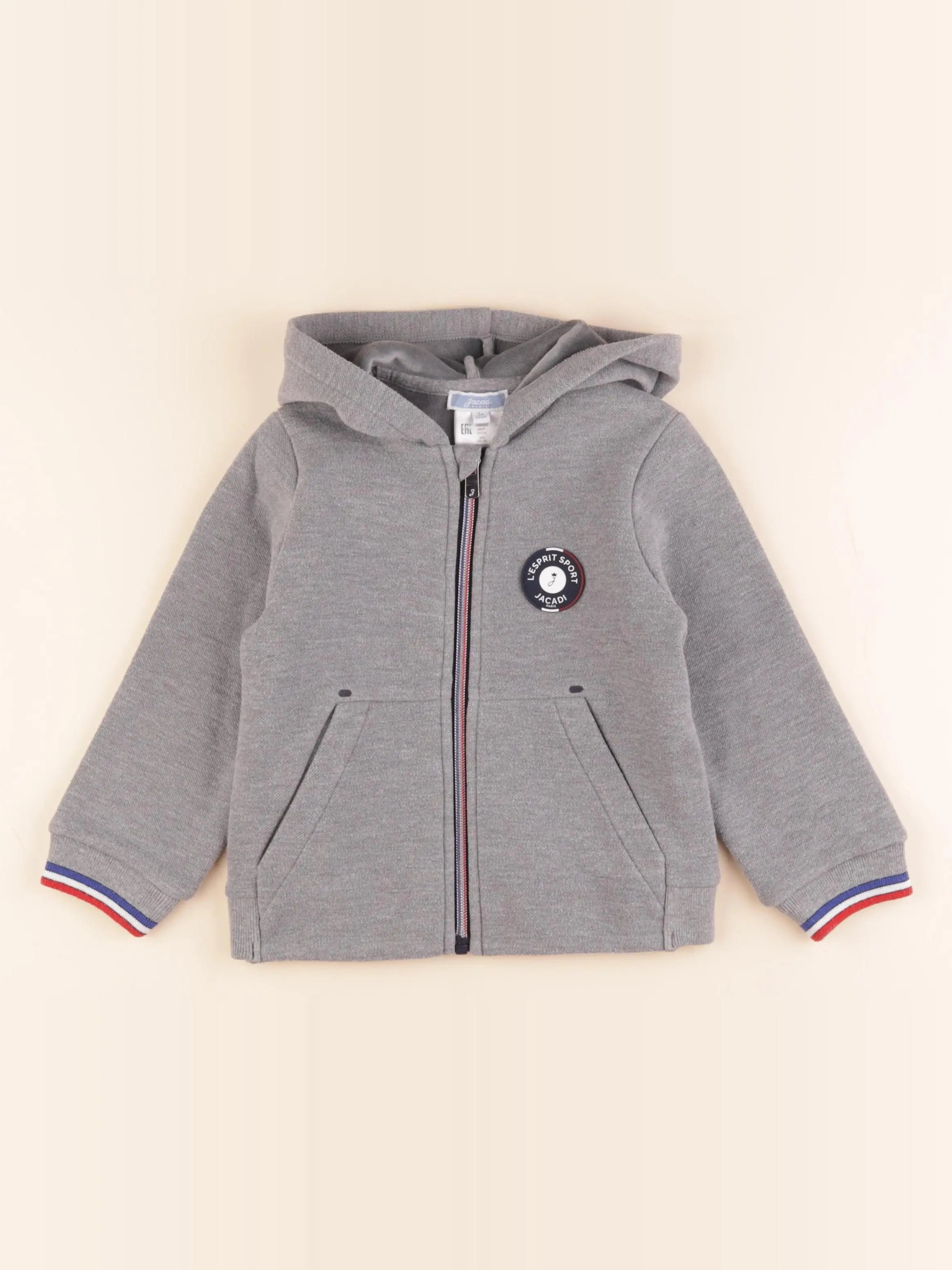 Jacadi - sweat gris - 3 ans