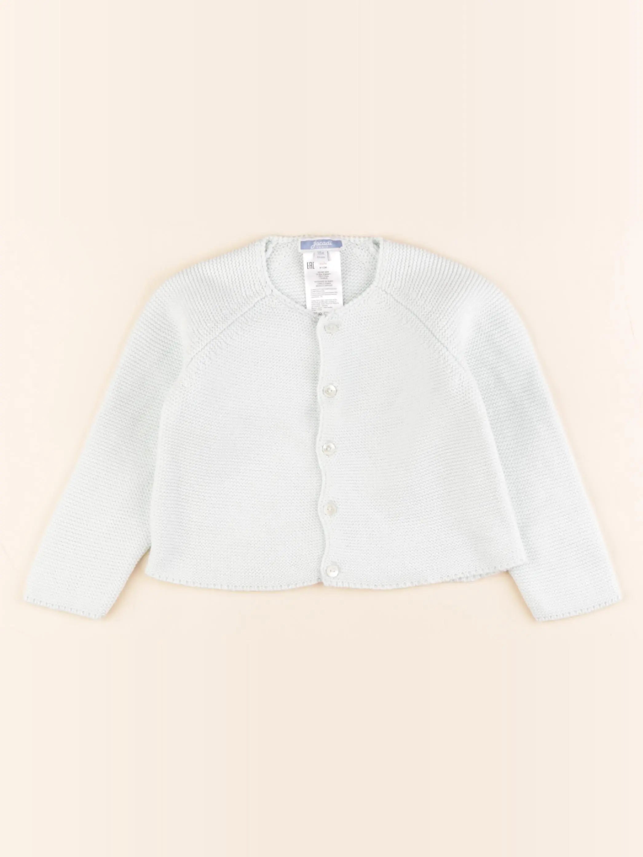 Jacadi - gilet bleu - 18 mois