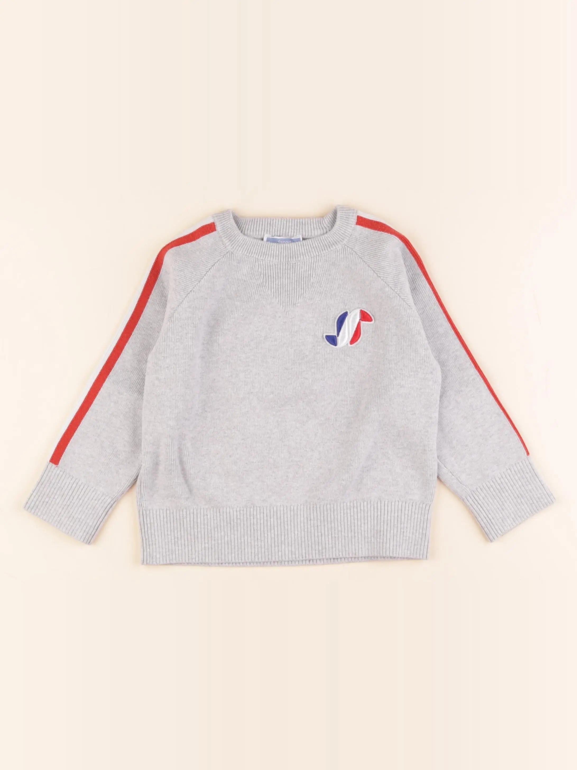 Jacadi - pull gris - 3 ans