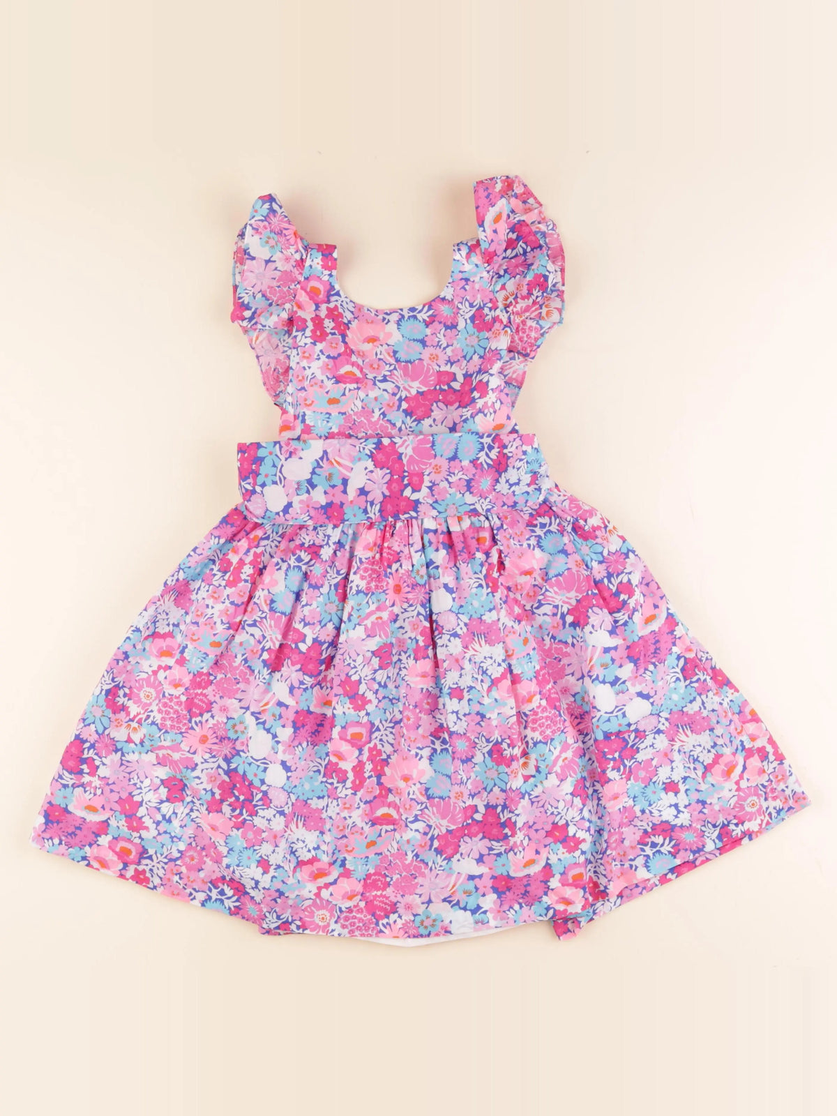 Jacadi - robe liberty multicolore - 5 ans