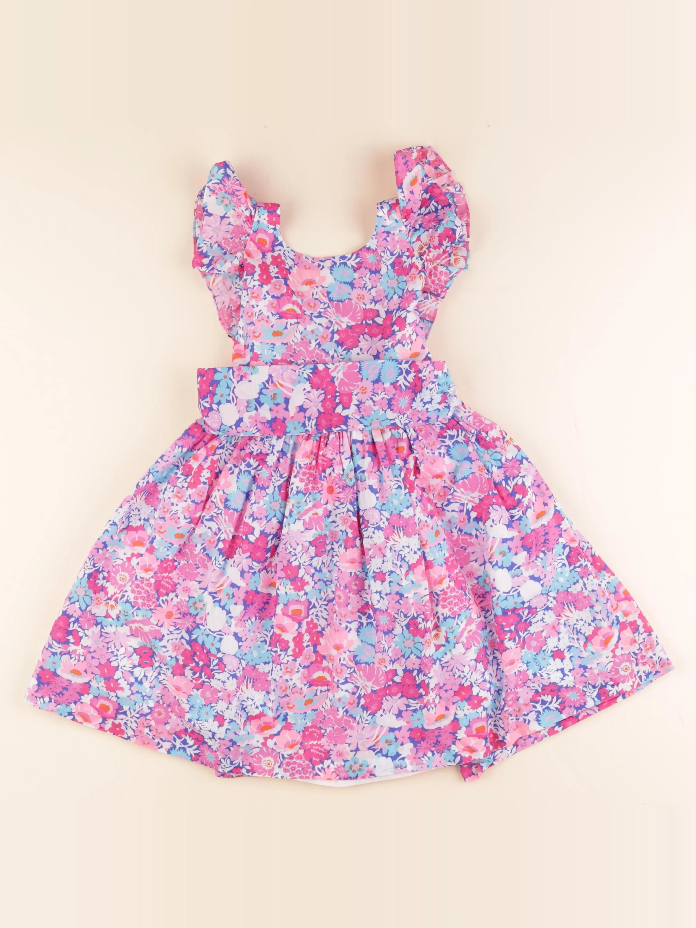 Jacadi - robe liberty multicolore - 5 ans