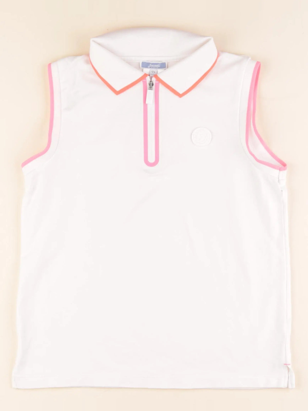 Jacadi - polo blanc - 12 ans