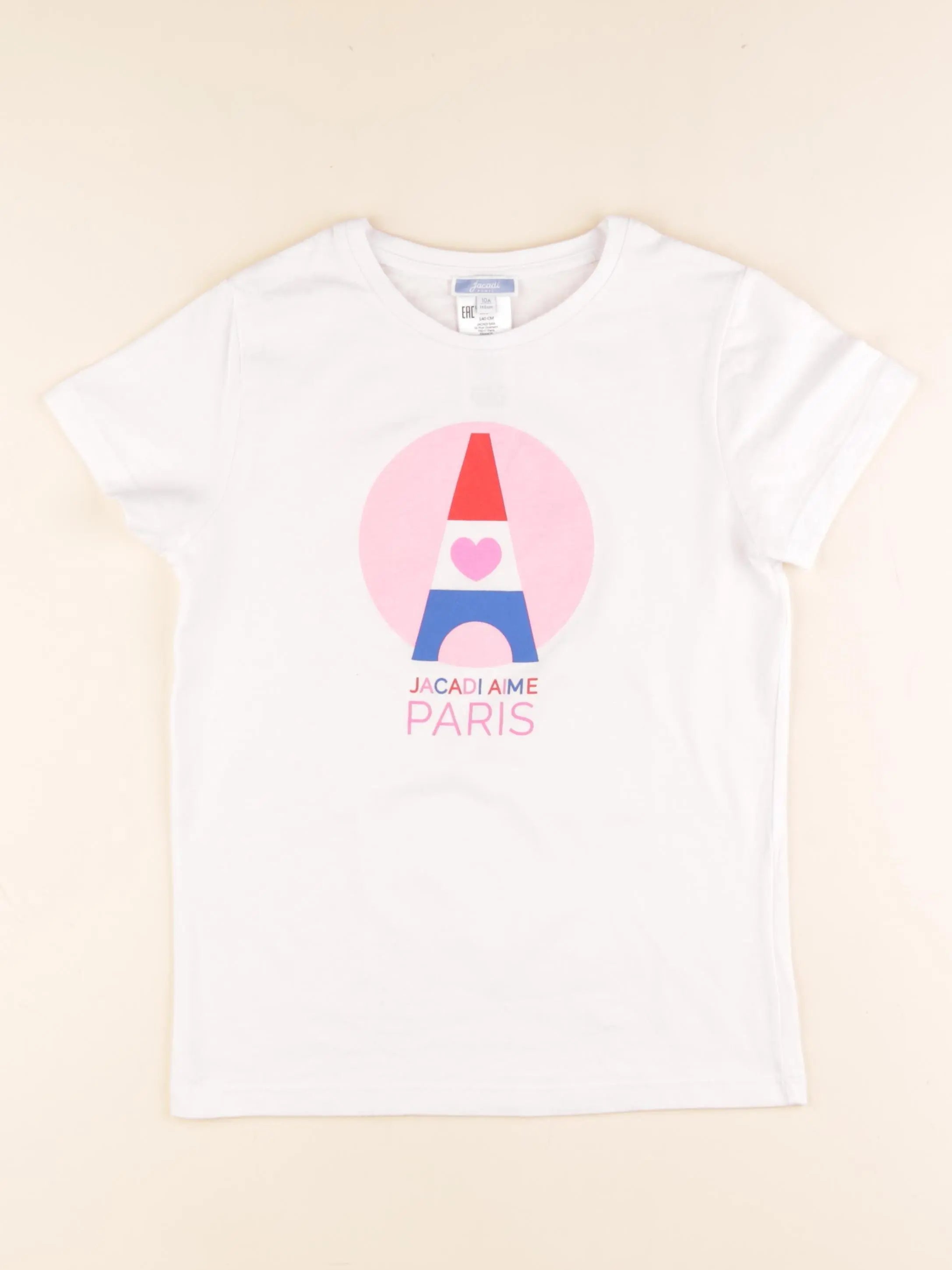 Jacadi - tee-shirt blanc - 10 ans
