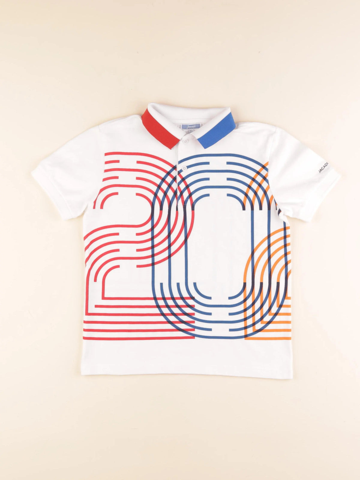 Jacadi - polo blanc - 10 ans
