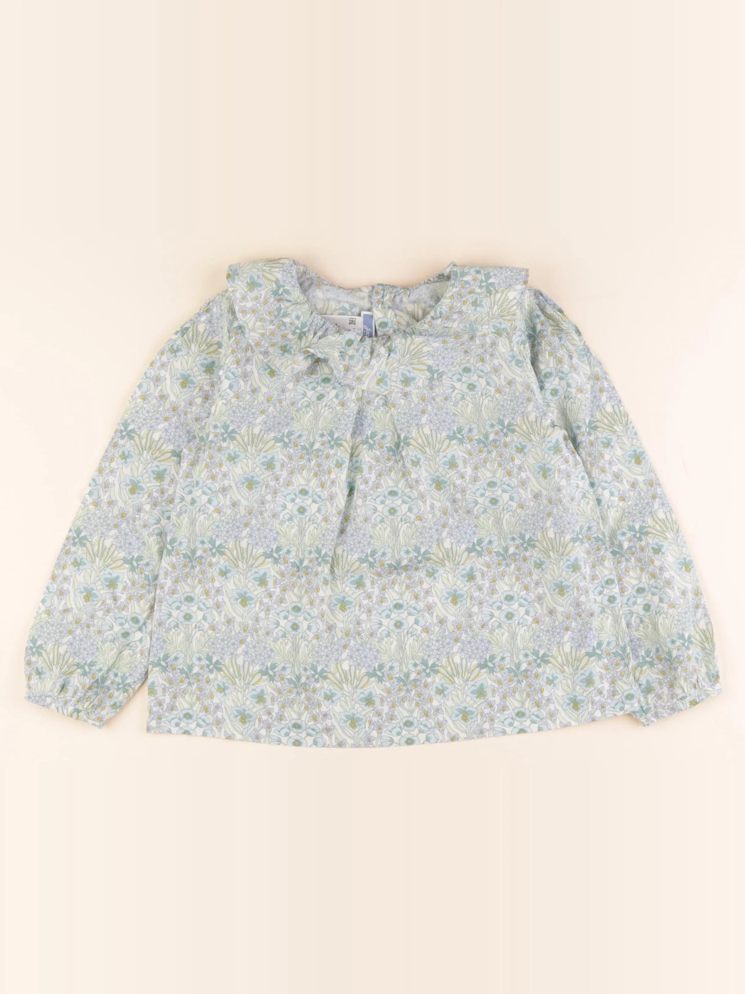 Jacadi - blouse liberty multicolore - 6 ans