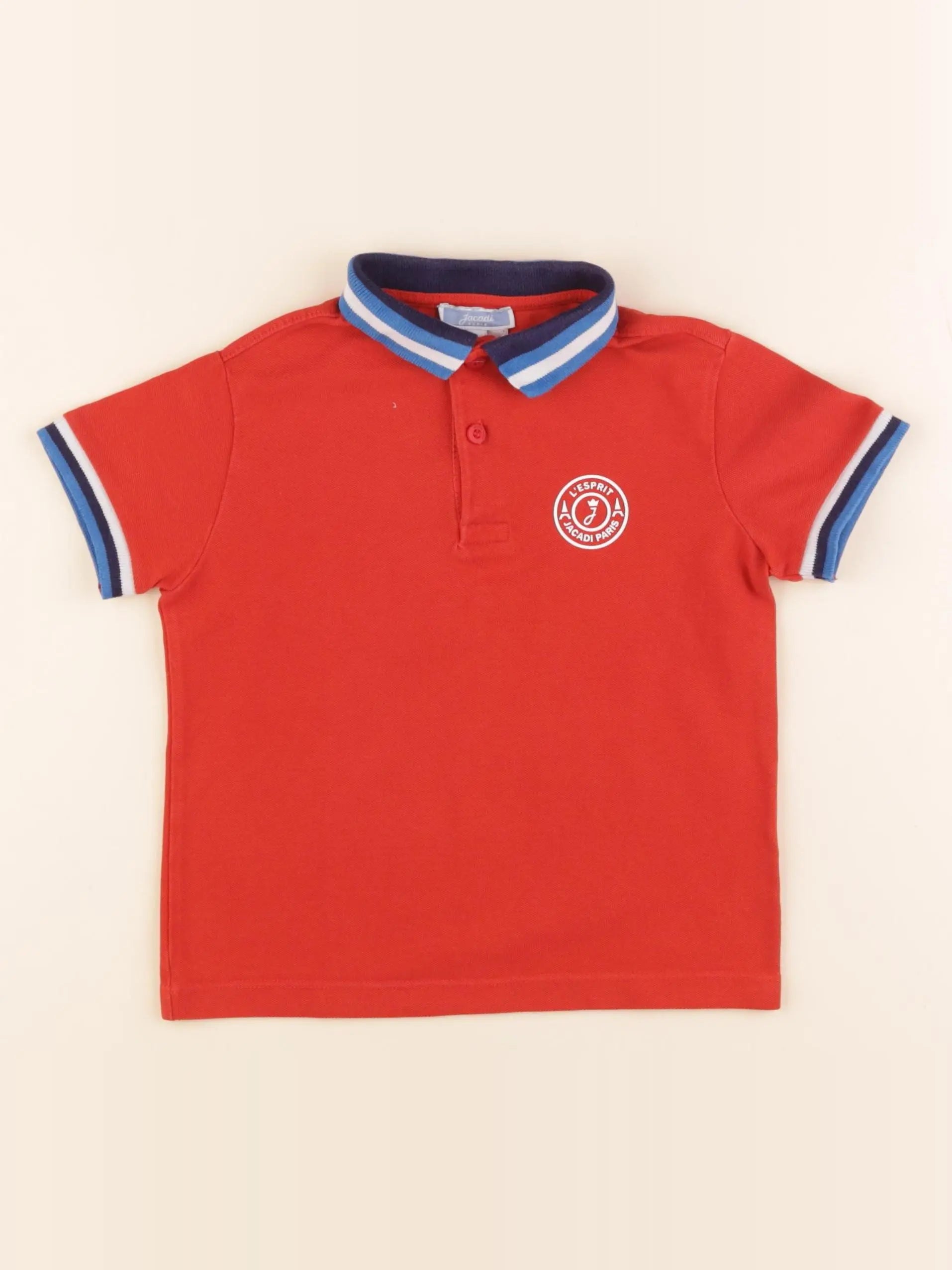 Jacadi - polo rouge - 4 ans