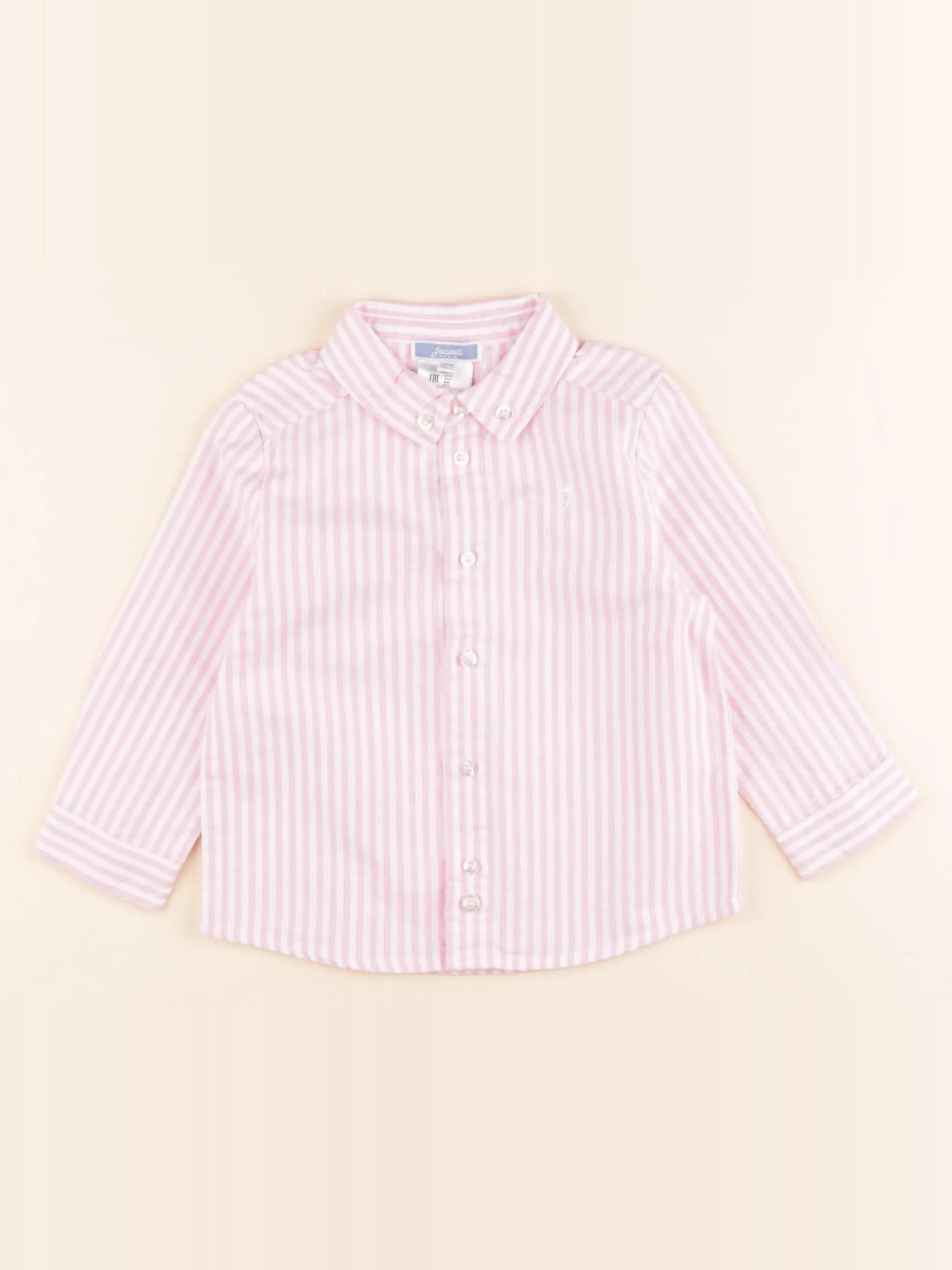 Jacadi - chemise rose - 24 mois