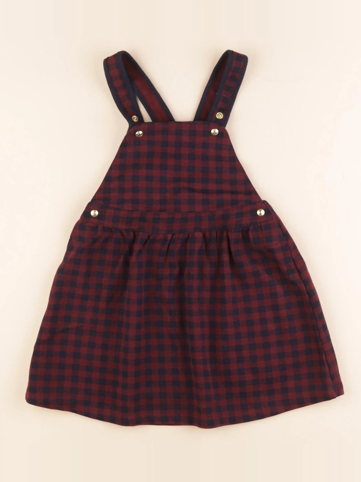 Robe bleu, rouge